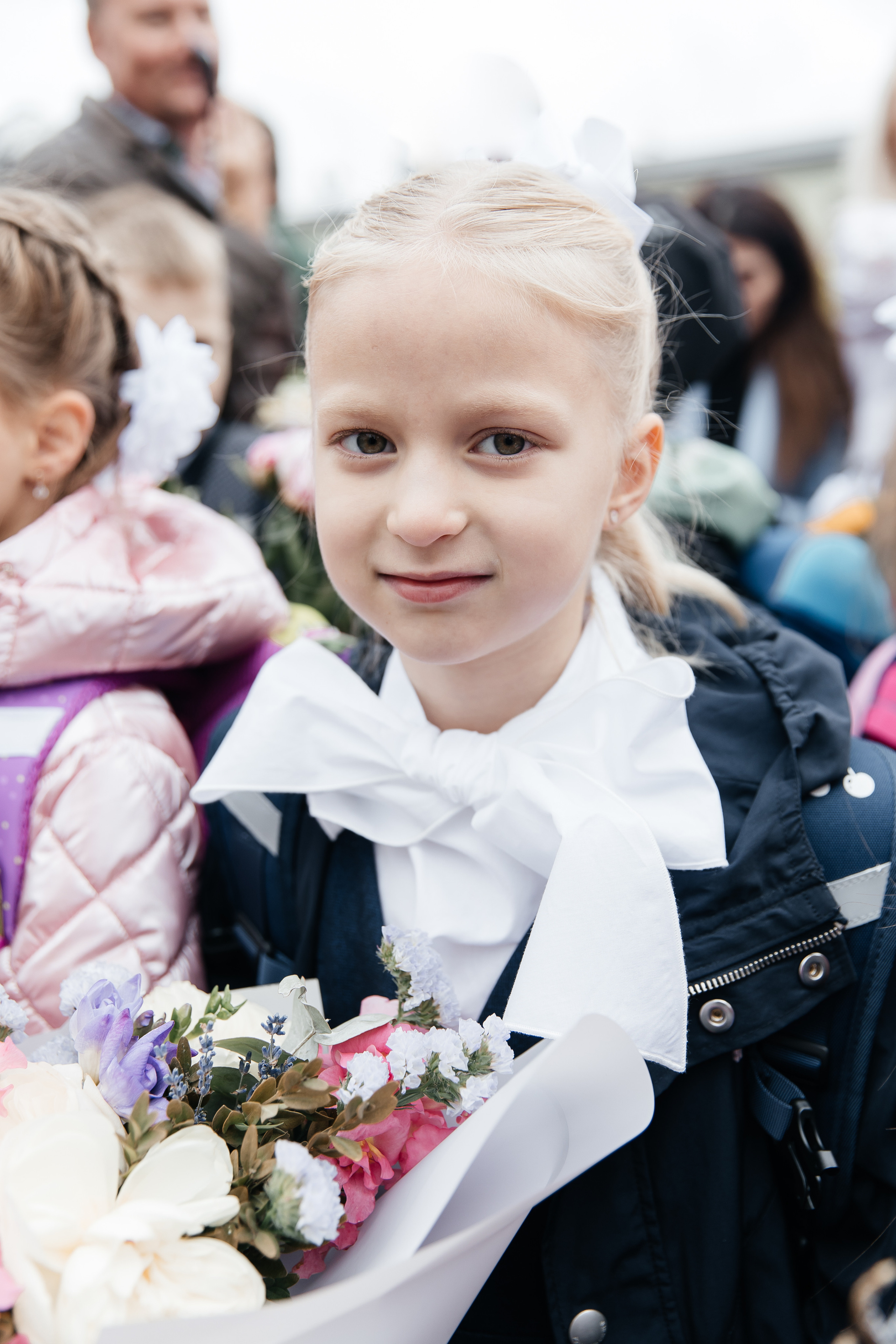 1 сентября в школе 1409 в Москве. Свадебный фотограф в Москве Екатерина Гусева