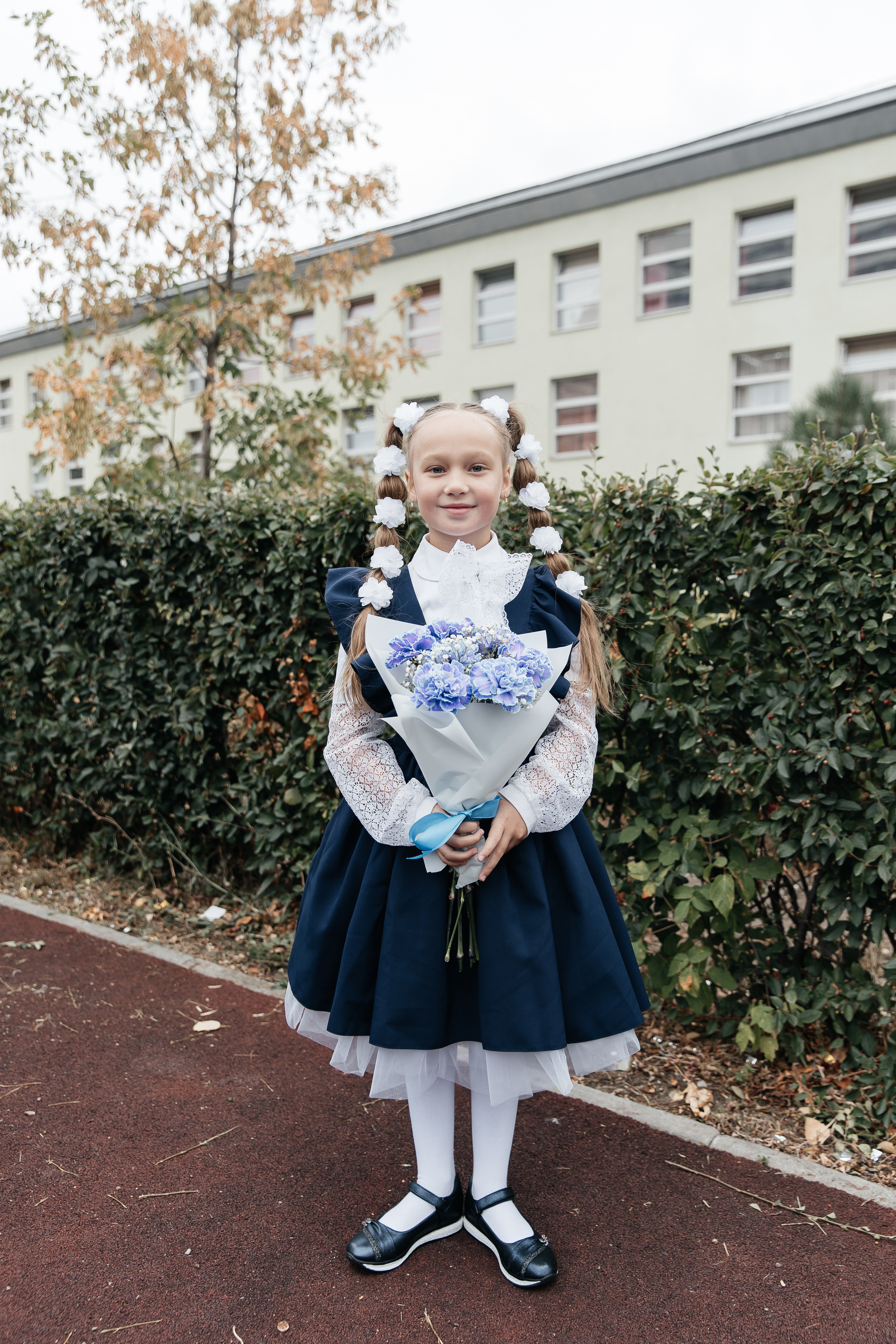1 сентября в школе 1409 в Москве. Свадебный фотограф в Москве Екатерина Гусева