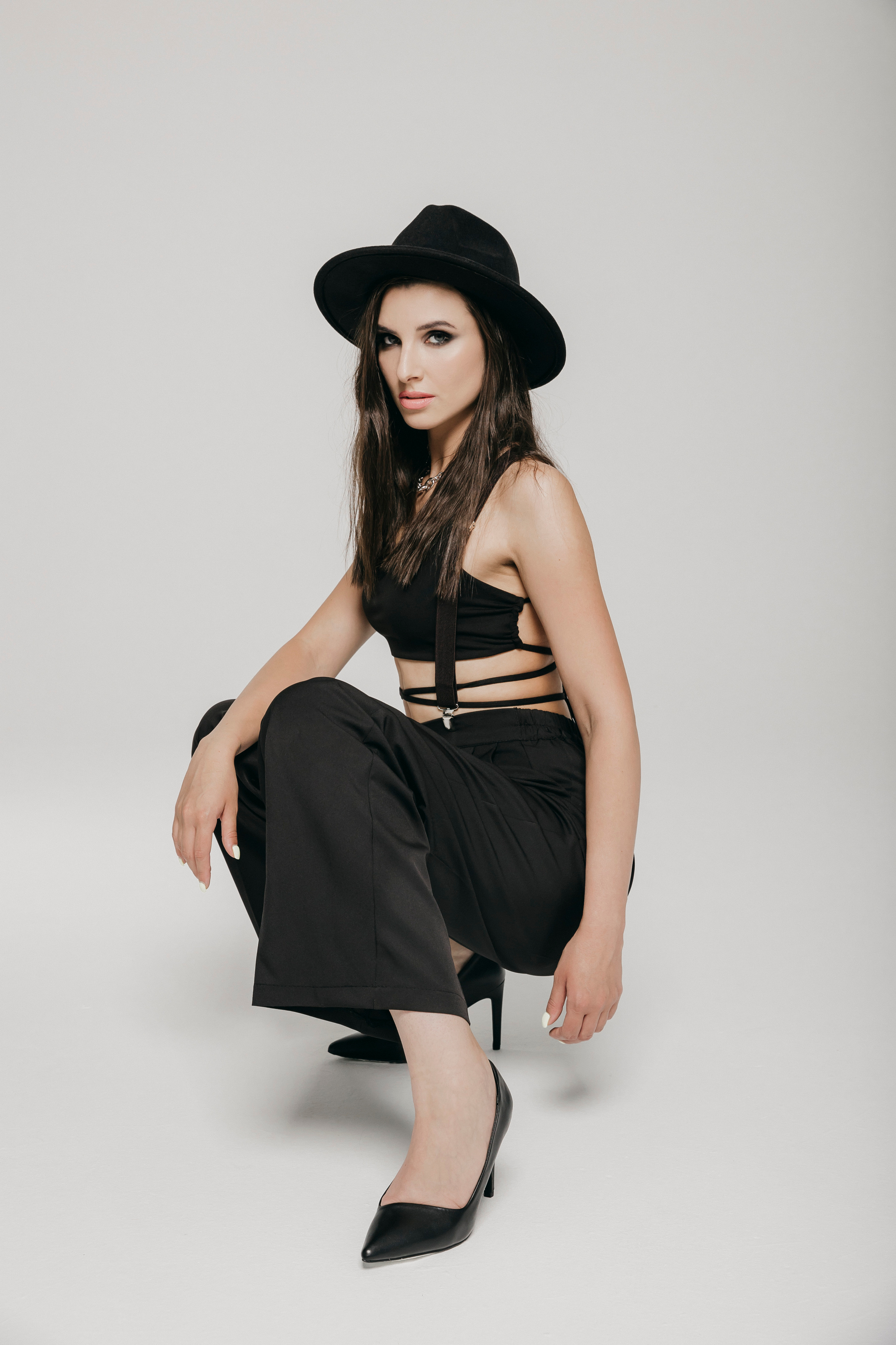 Портретная фотосессия девушки в студии. Свадебный фотограф в Москве Екатерина Гусева