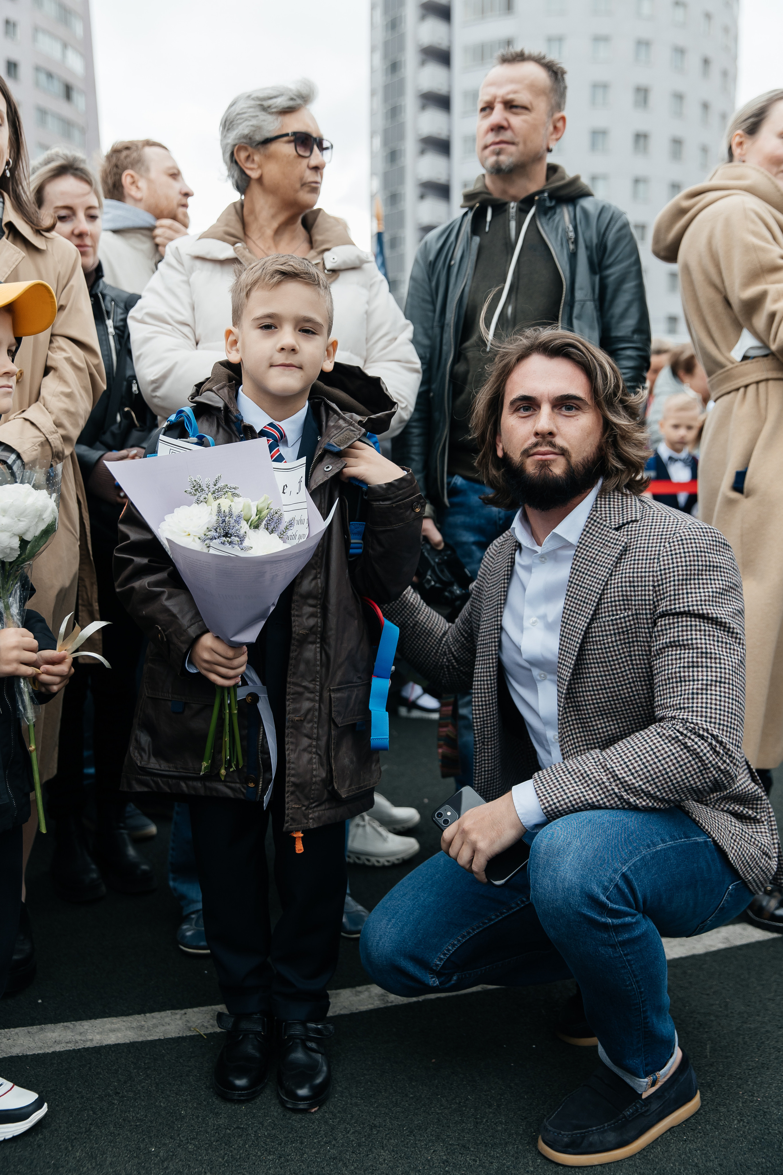 1 сентября в школе 1409 в Москве. Свадебный фотограф в Москве Екатерина Гусева