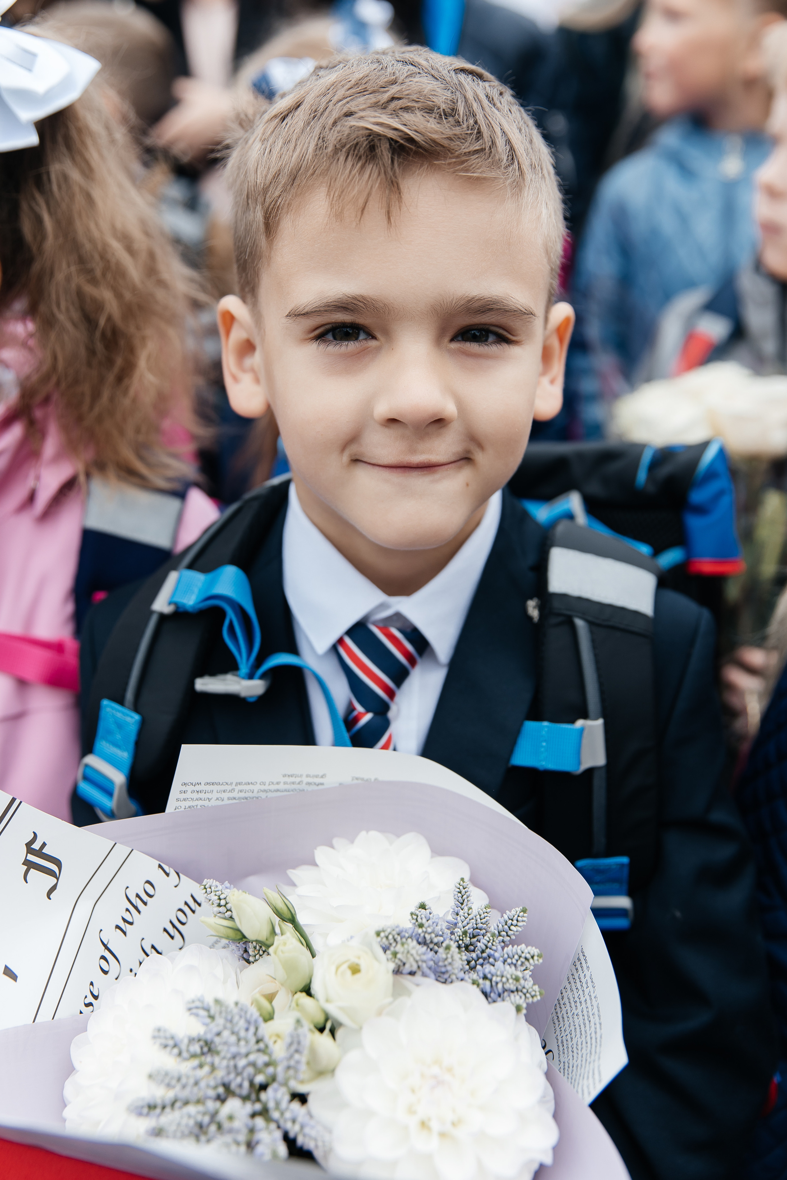1 сентября в школе 1409 в Москве. Свадебный фотограф в Москве Екатерина Гусева