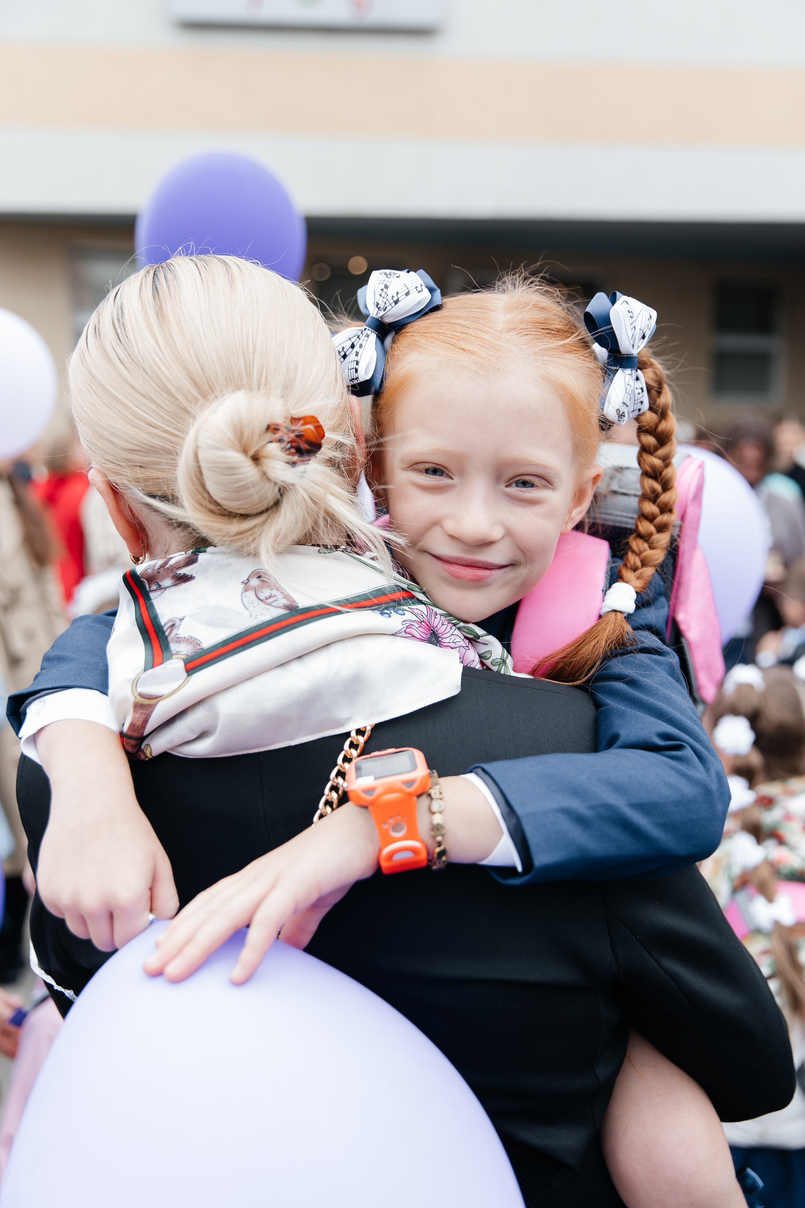 1 сентября в школе 1409 в Москве. Свадебный фотограф в Москве Екатерина Гусева