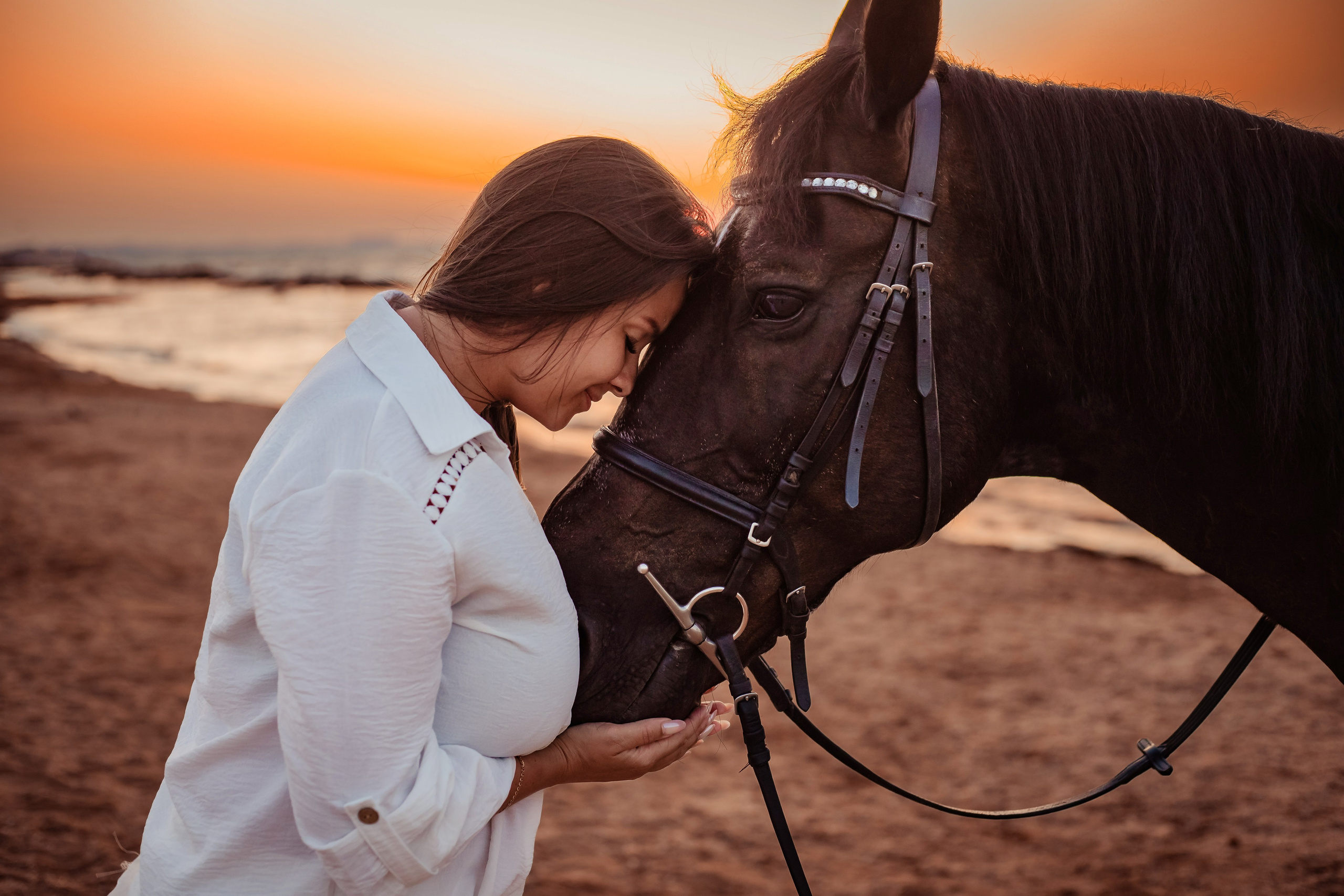Фотосессия на море с лошадью. Фотограф в Феодосии Наталья Булгакова