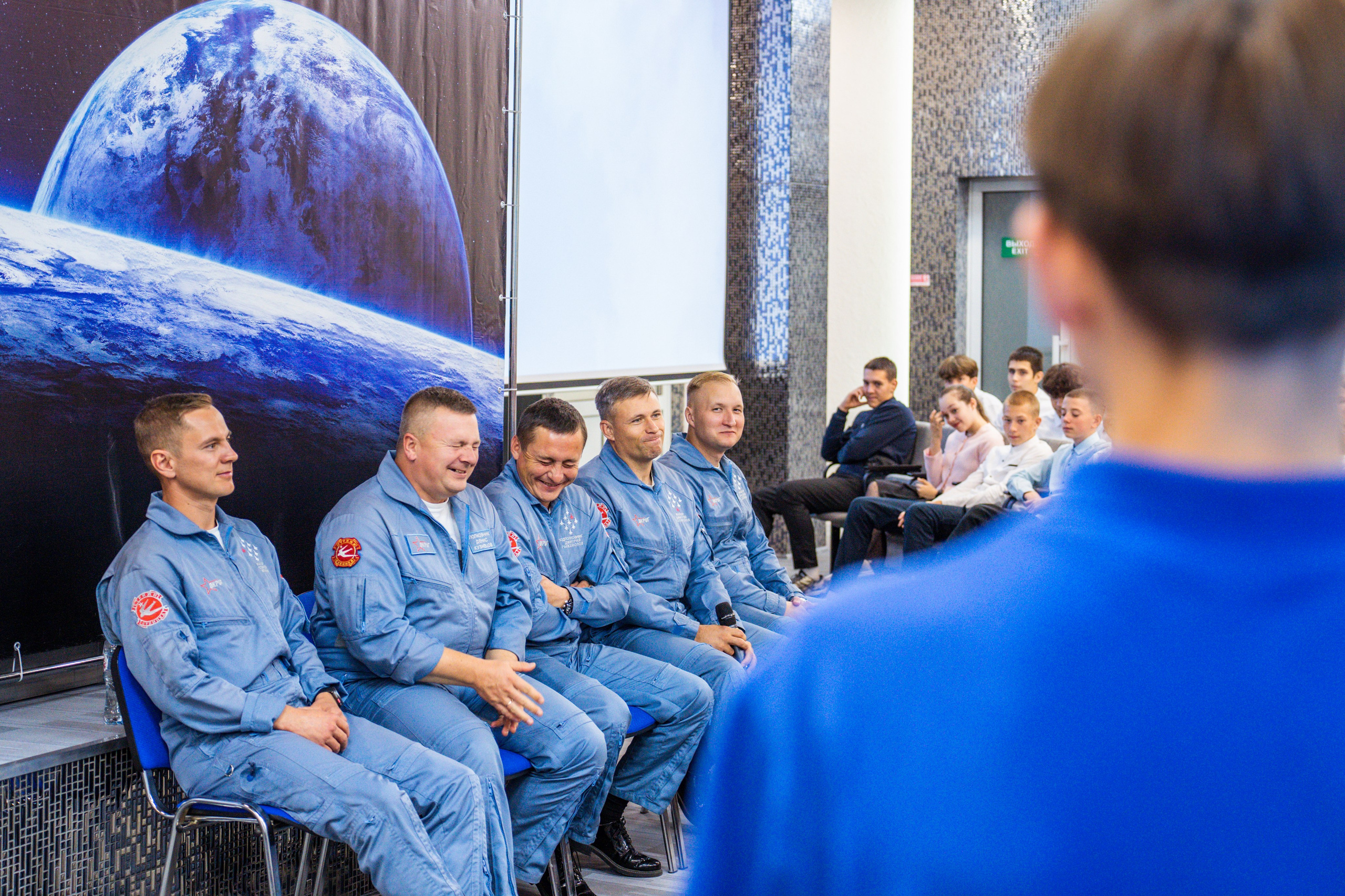 Встреча с авиационной группой «Стрижи». Фотограф София Александрова