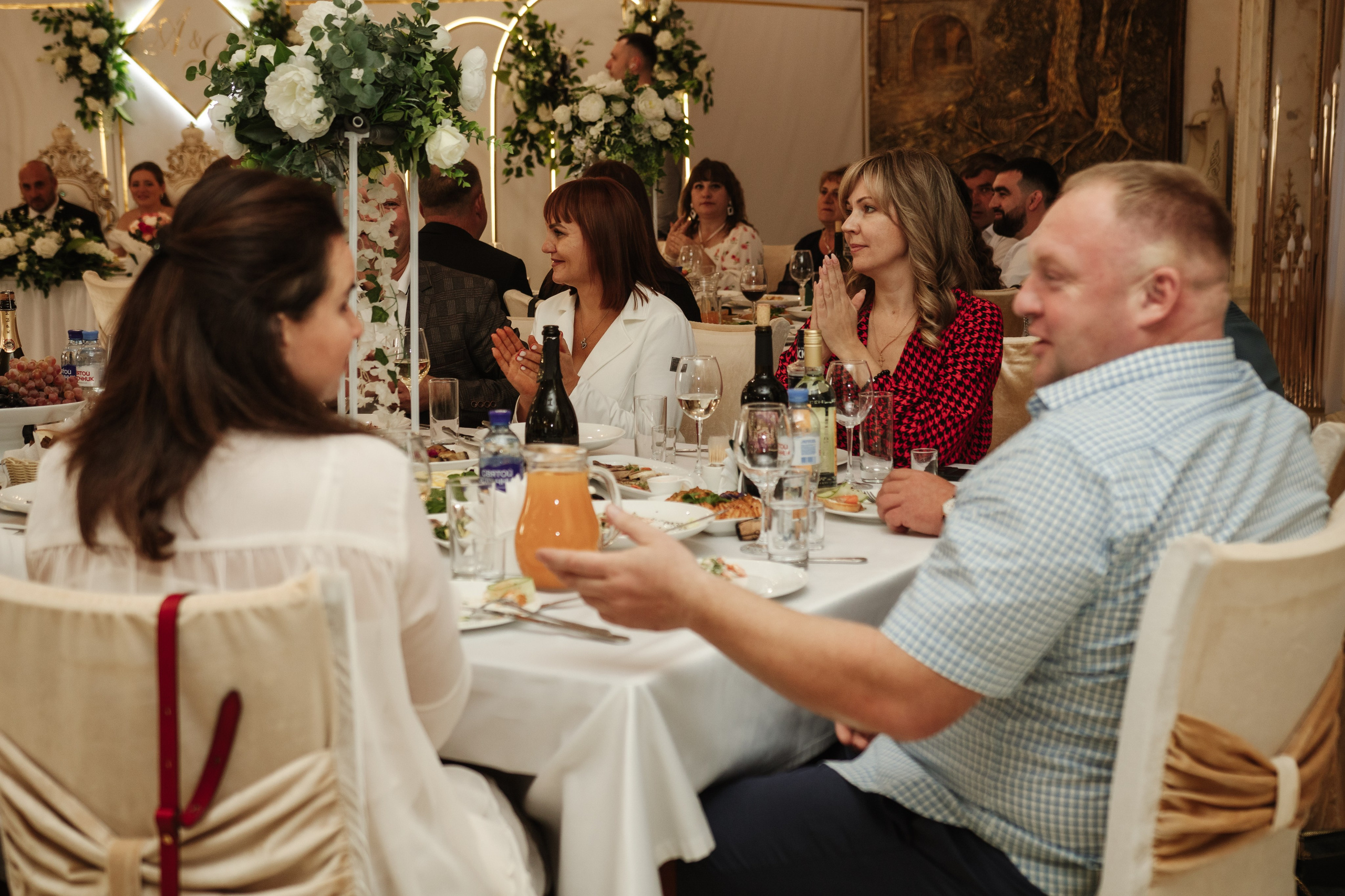 Яна и Артур банкетный зал «Император». Фотограф Новосибирск