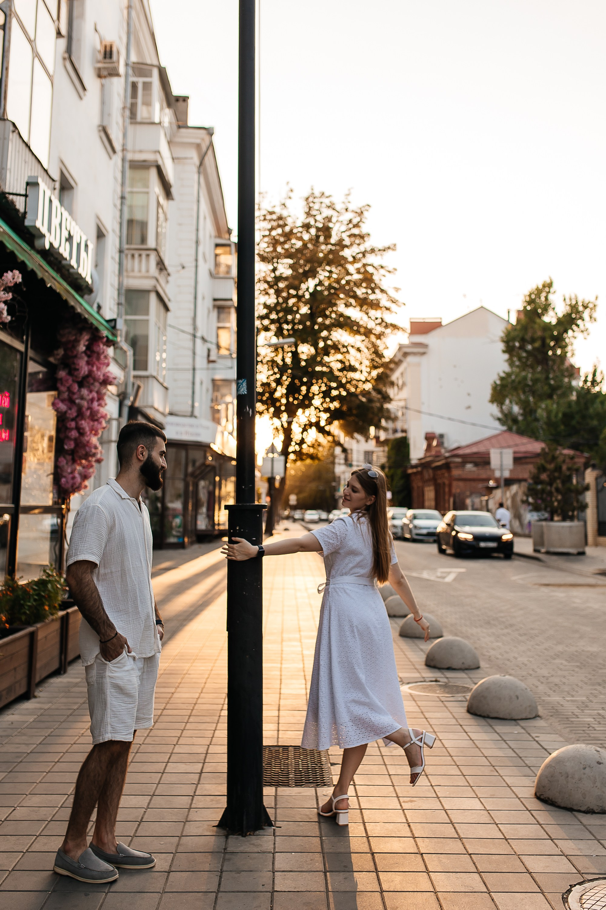 Прогулка по центру Краснодара. Свадебный и семейный фотограф Виолетта Сидельникова. Краснодар, Россия, Беларусь, Европа