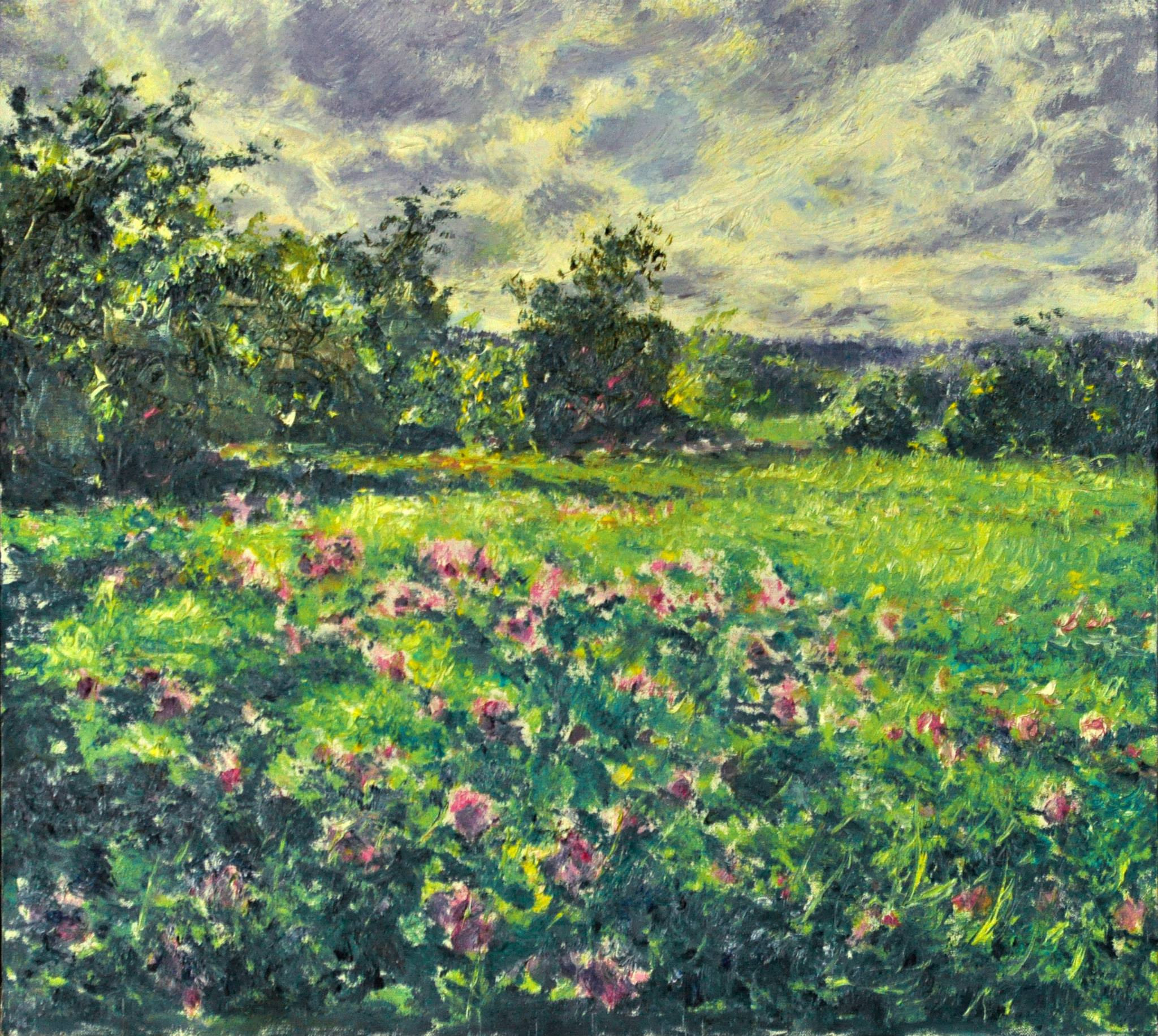 "Цветущие травы II" холст, масло, 40x50см., 2011 год