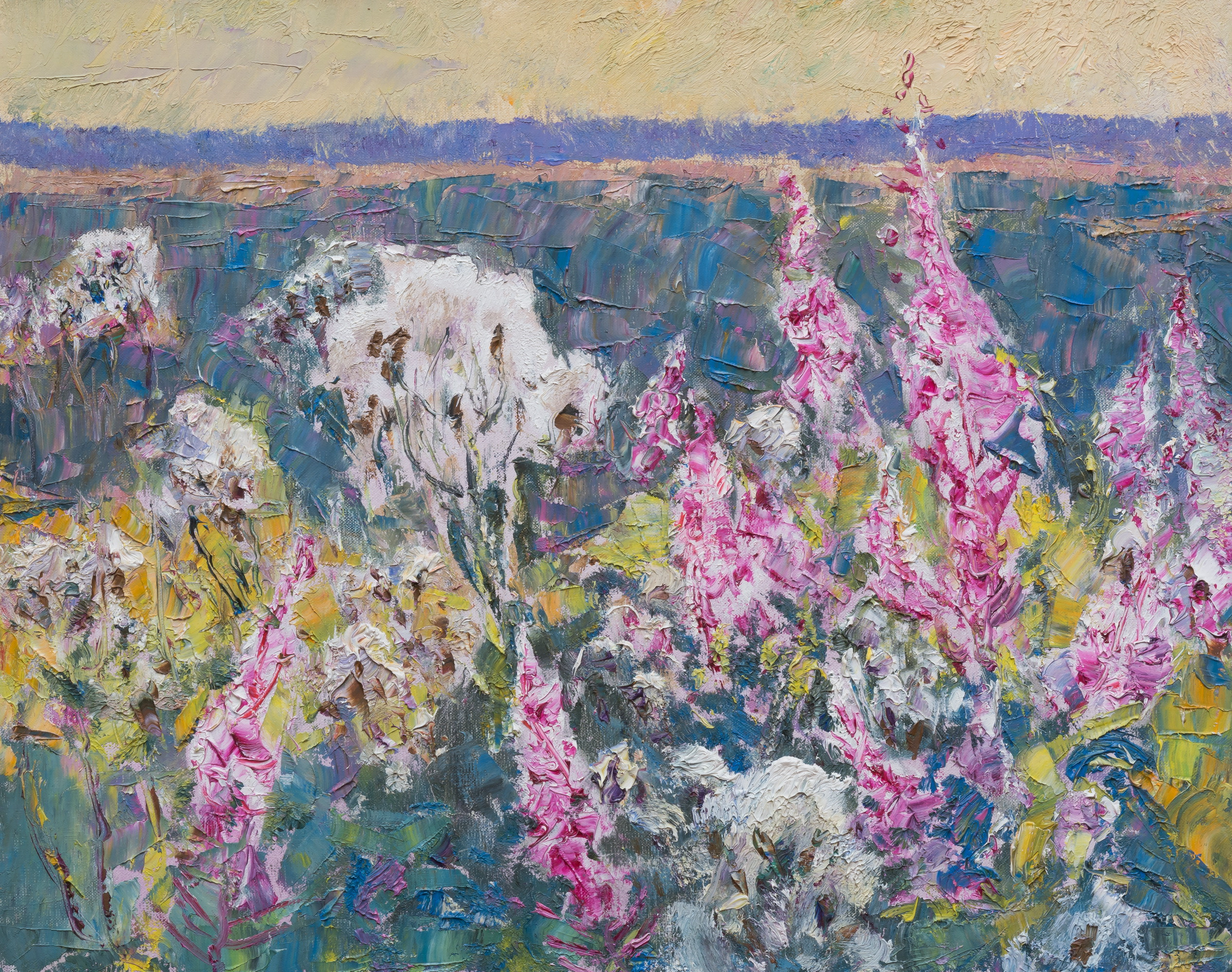 "Цветущие травы VII" холст, масло, 40x50см., 2014 год