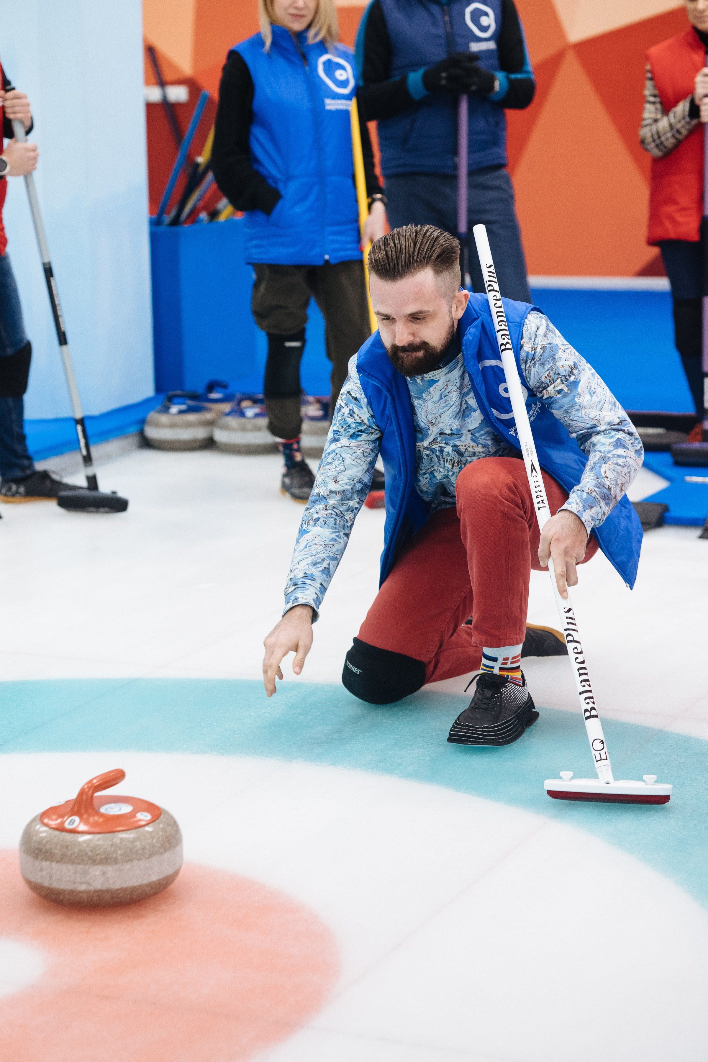 Корпоратив в кёрлинге. Свадебный и семейный фотограф Екатерина Иванова