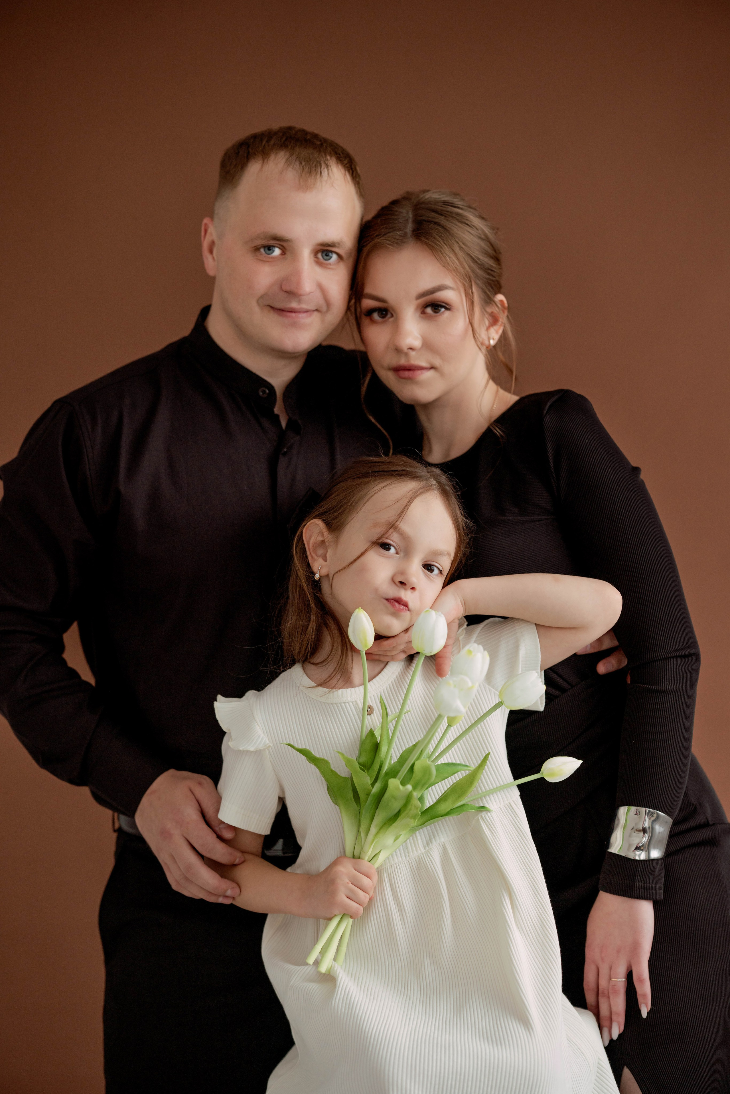 Семейные съёмки в студии. Свадебный и семейный фотограф в Тейково, Иваново Зацепина Анна