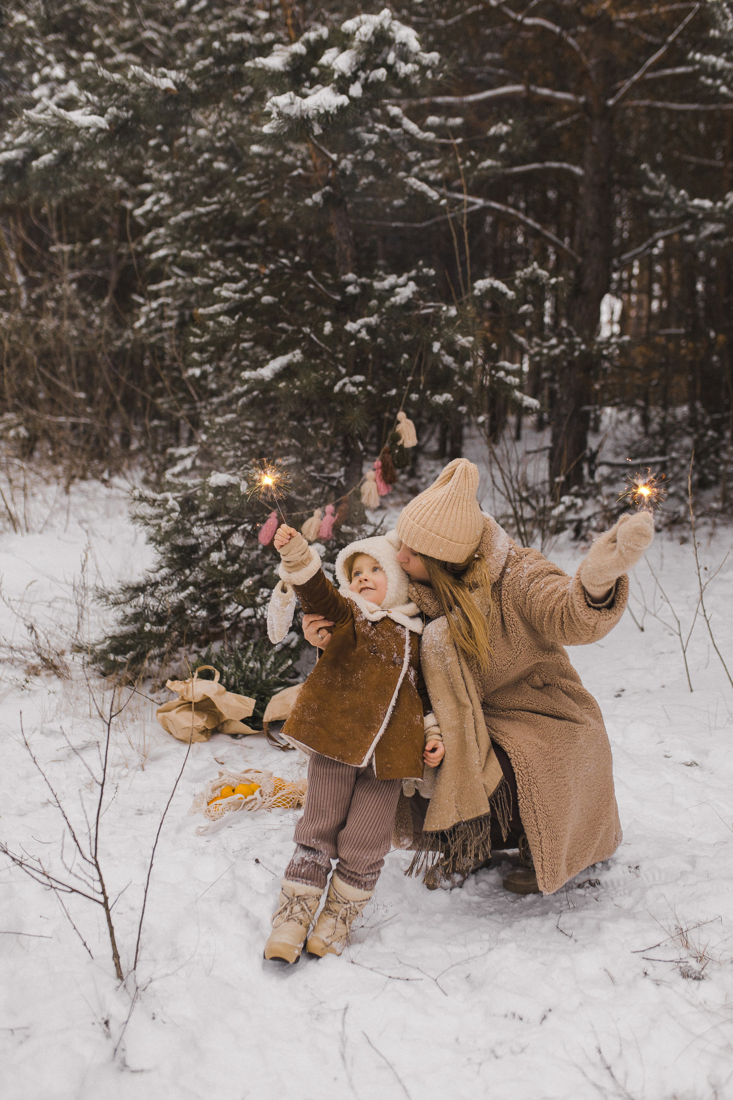 Зимние Даша и Кирюшка. Свадебный и семейный фотограф в Белгороде Евгения Курочкина