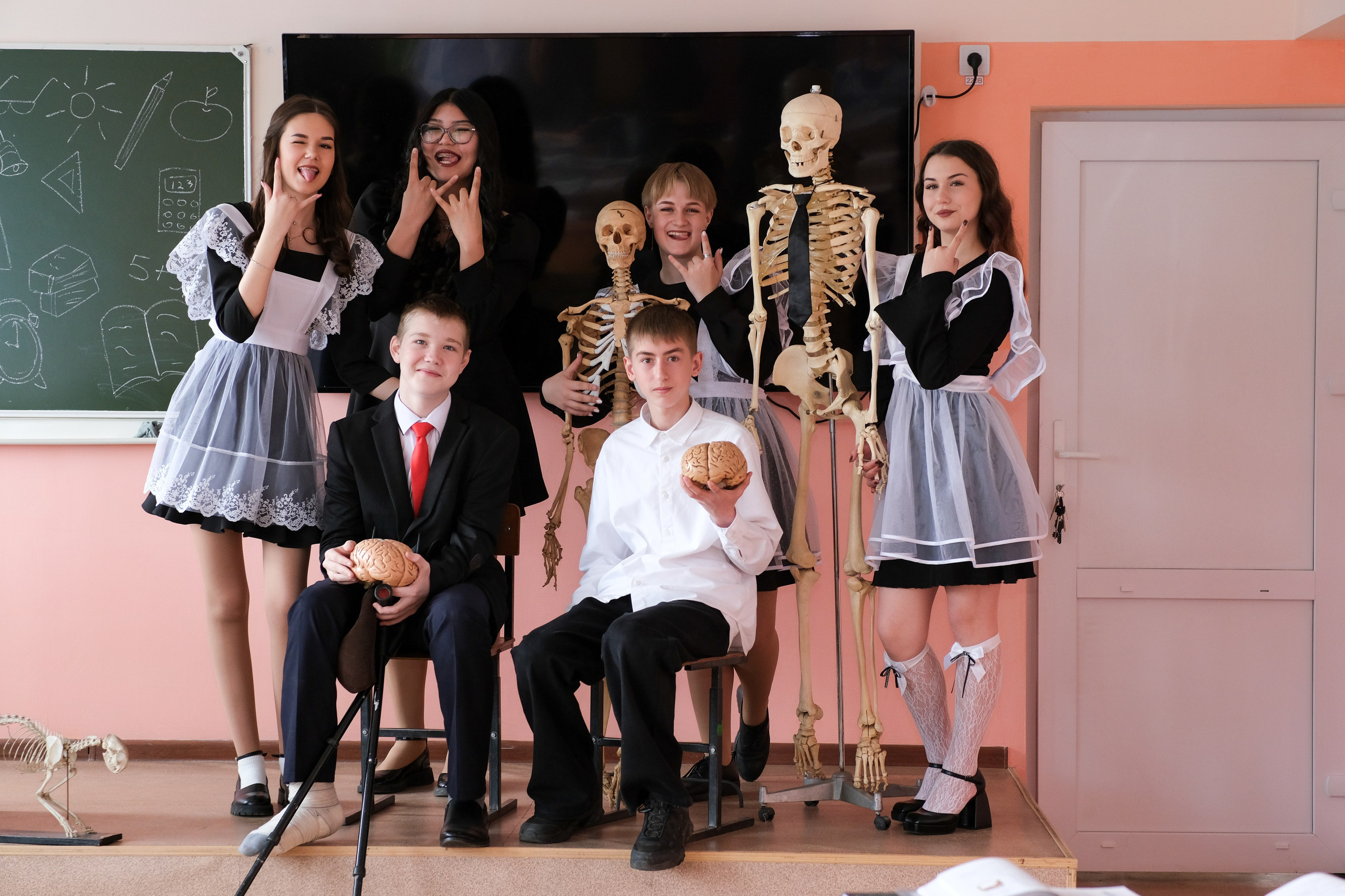 Школьные. Фотограф Александра Хабарчук