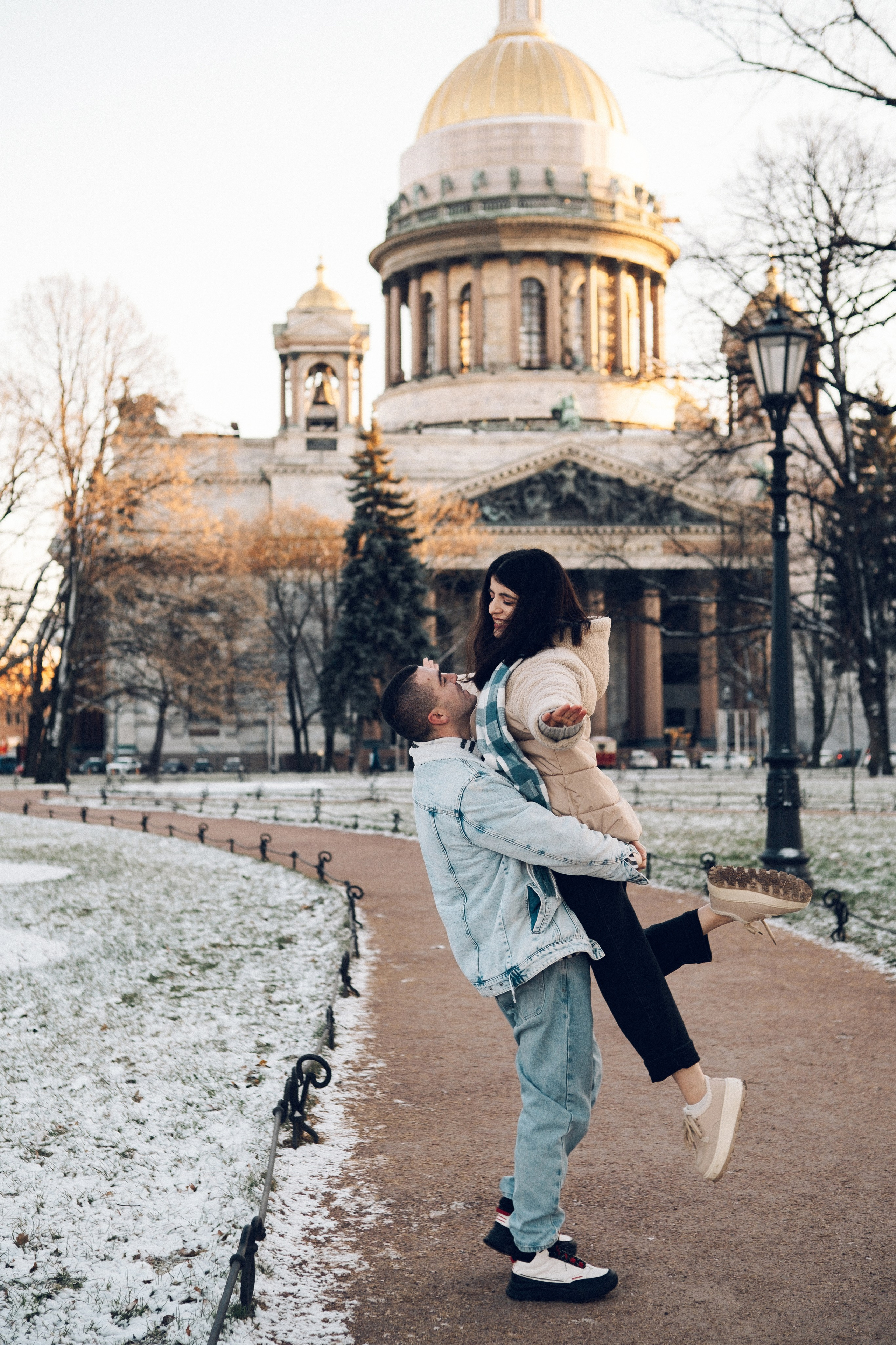 От Дворцовой к Исаакиевскому (зима). Фотограф в Санкт-Петербурге Кристина Брянская