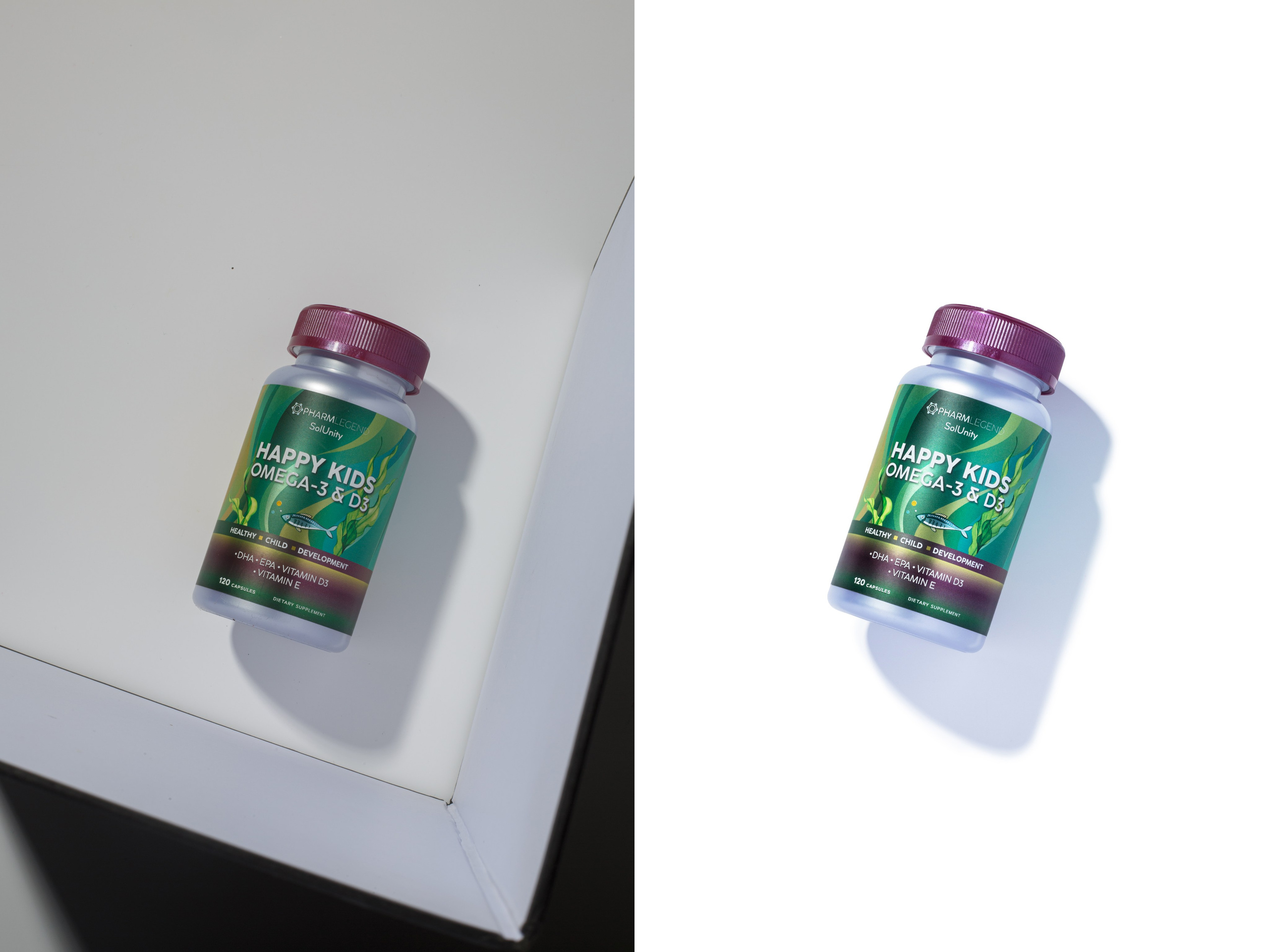 Ретушь фотографий витаминов и БАДов | Студия SVITHART