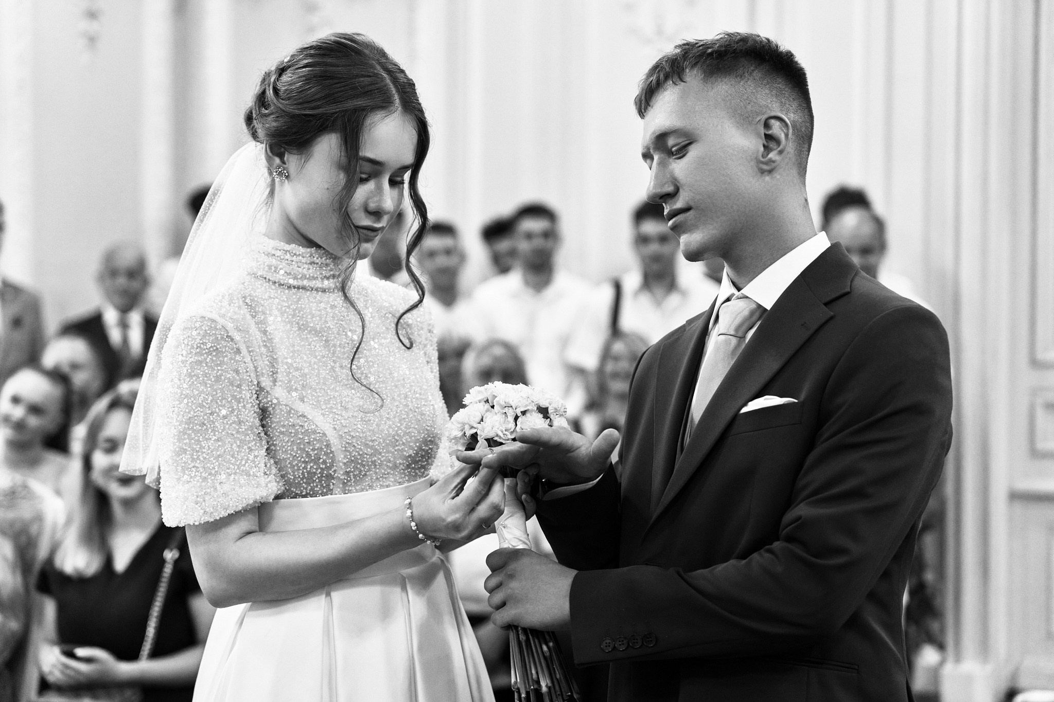 Свадебная фотосессия в парке Санкт-Петербурга