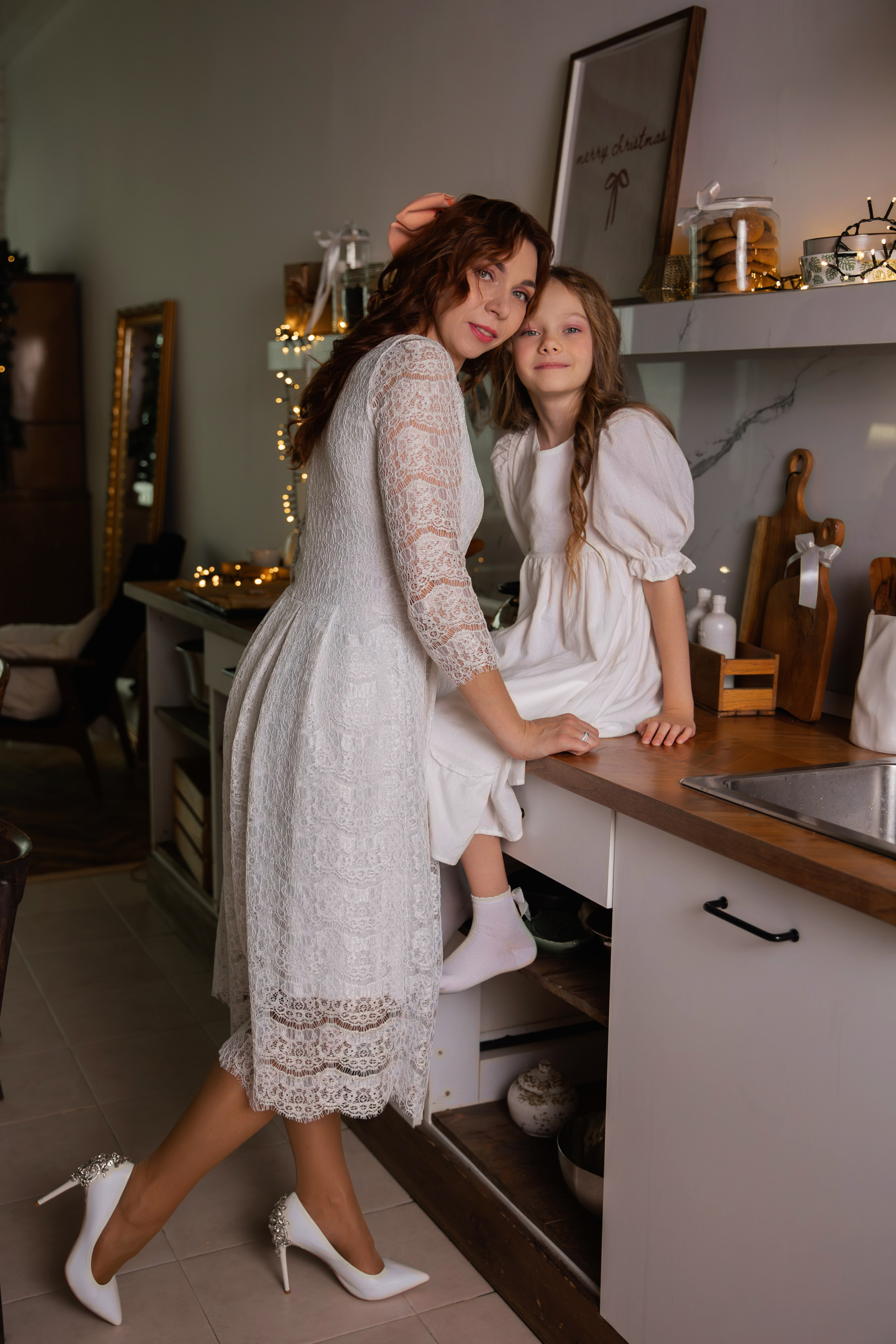 Новогодняя Фотосессия в студии В Москве. Семейный и женский фотограф в Москве Надежда Воробьева