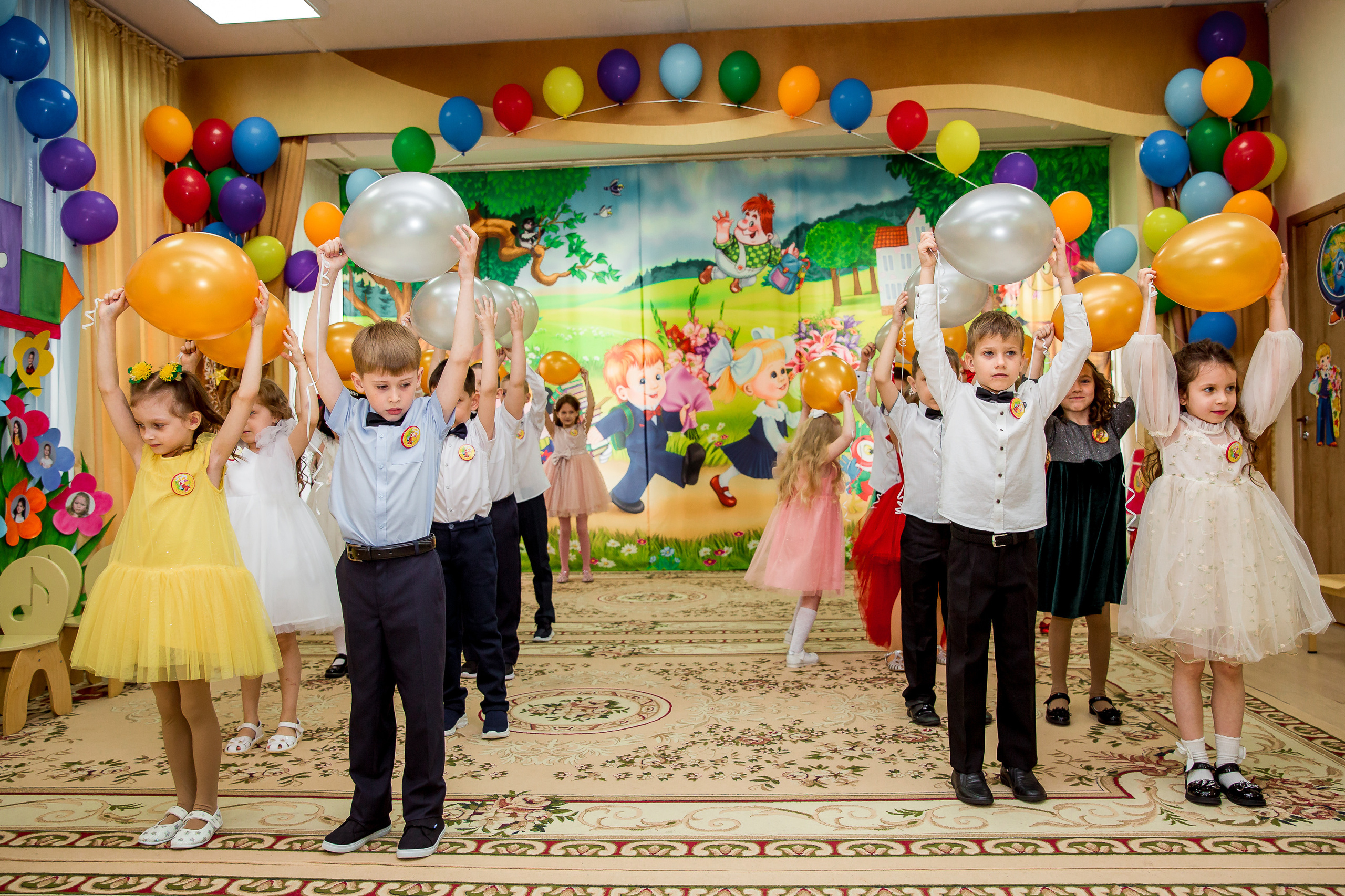 Репортаж в саду. Семейный, детский и школьный фотограф в Москве Рудницкая Анна