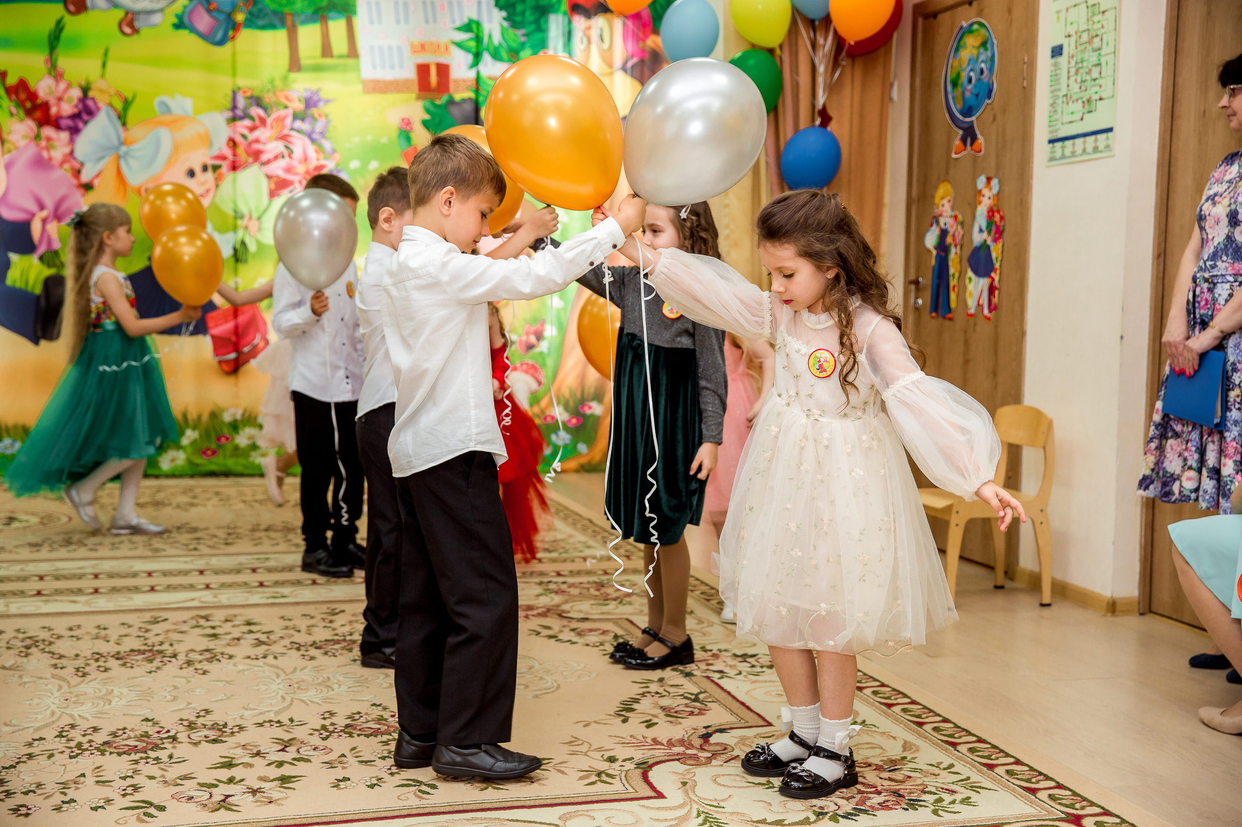 Репортаж в саду. Семейный, детский и школьный фотограф в Москве Рудницкая Анна