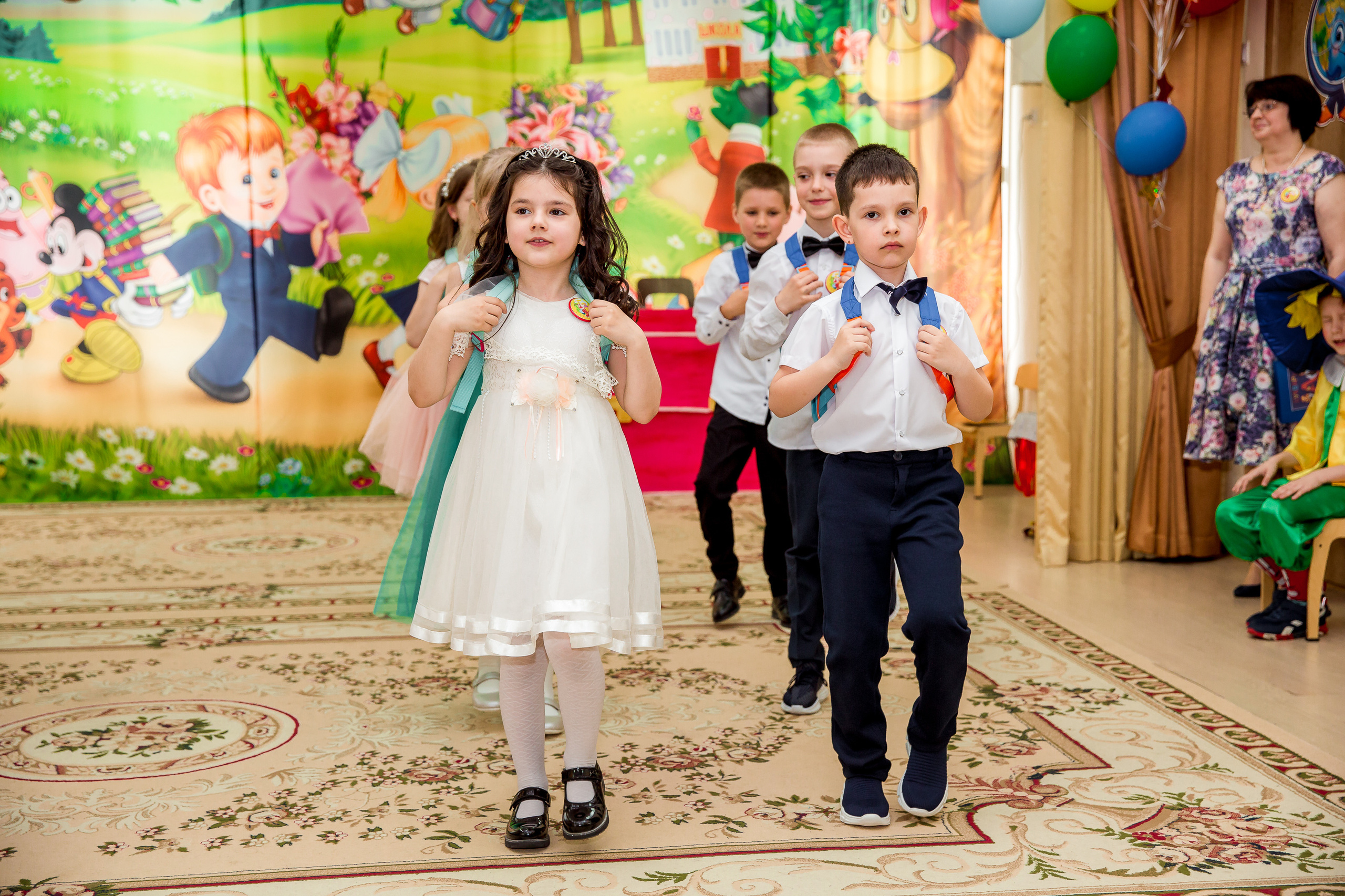 Репортаж в саду. Семейный, детский и школьный фотограф в Москве Рудницкая Анна