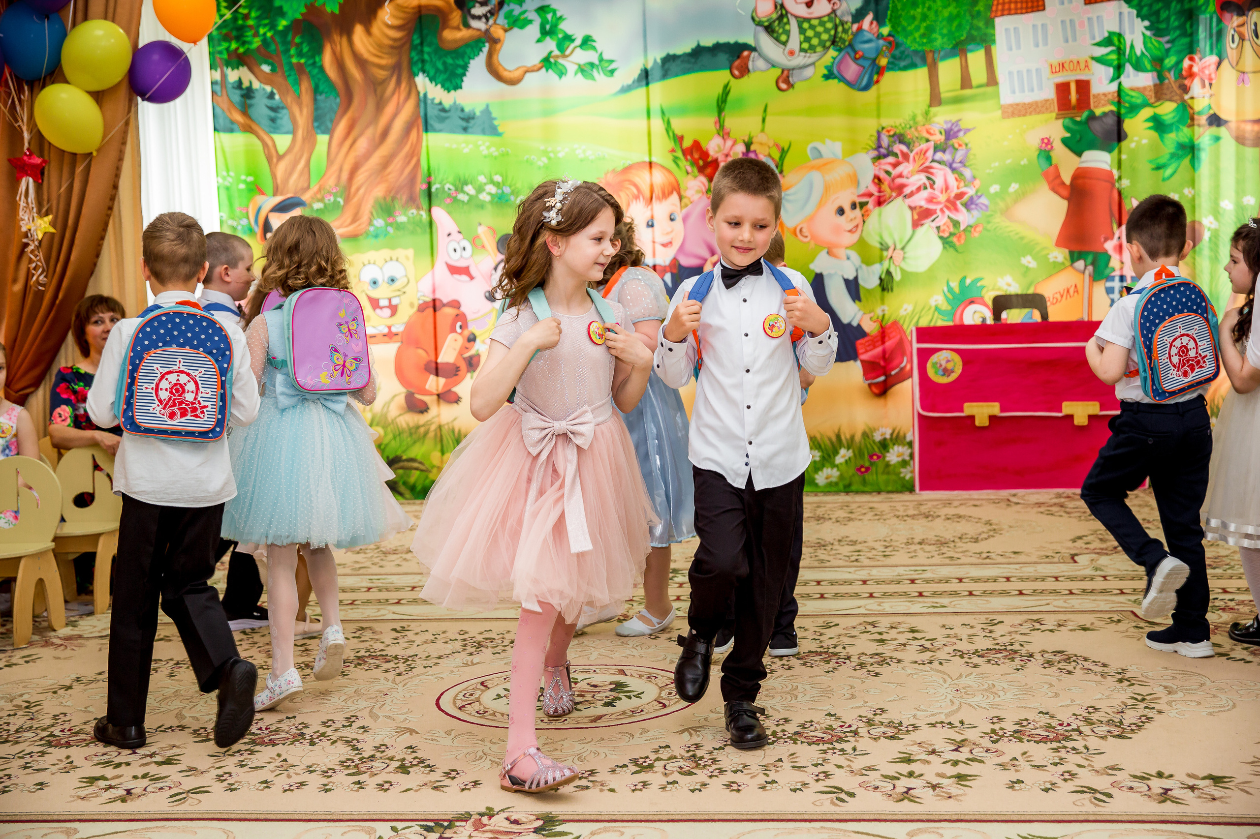 Репортаж в саду. Семейный, детский и школьный фотограф в Москве Рудницкая Анна