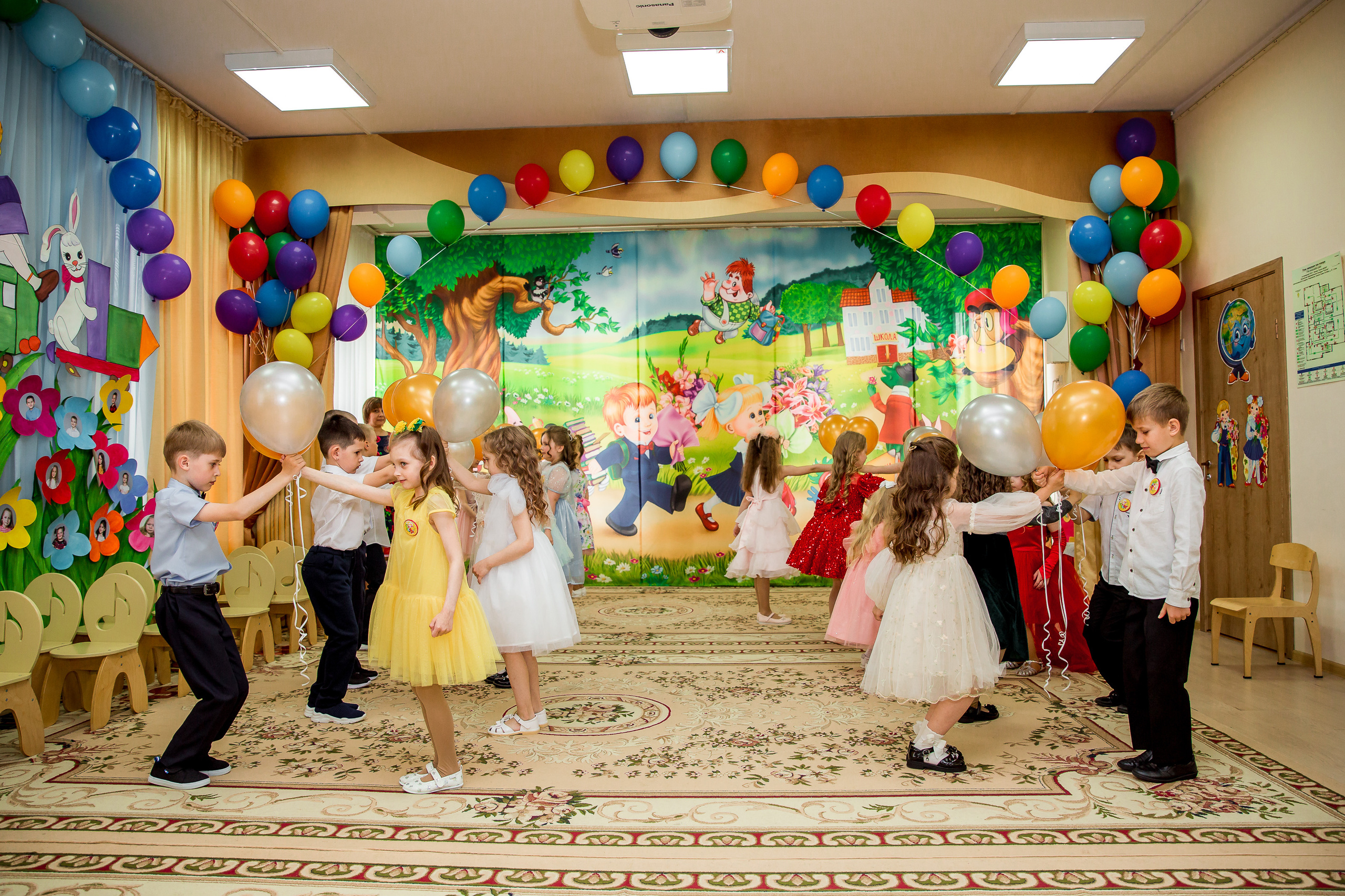 Репортаж в саду. Семейный, детский и школьный фотограф в Москве Рудницкая Анна