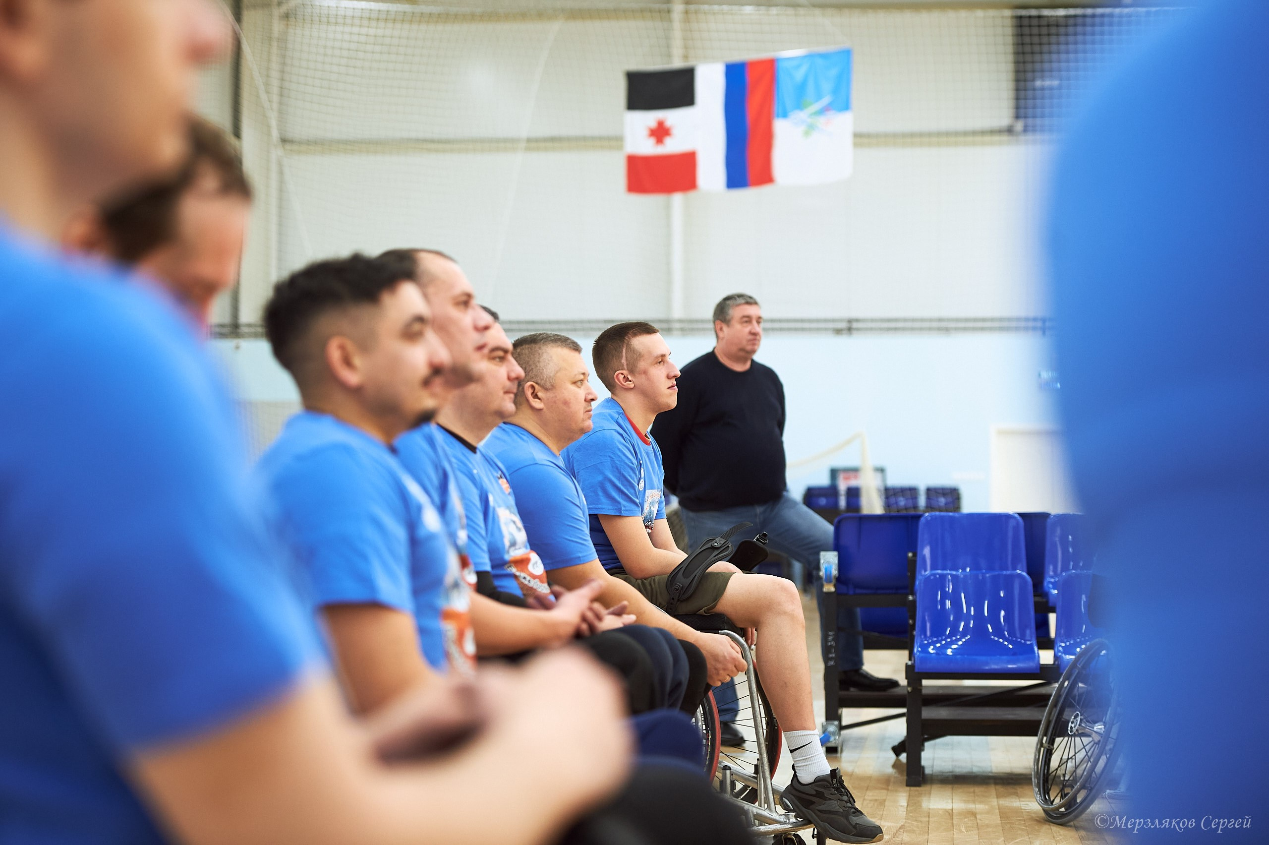 X традиционный Рождественский турнир по баскетболу на колясках. Ижевск. Спортивный репортажный фотограф в Ижевске Сергей Мерзляков