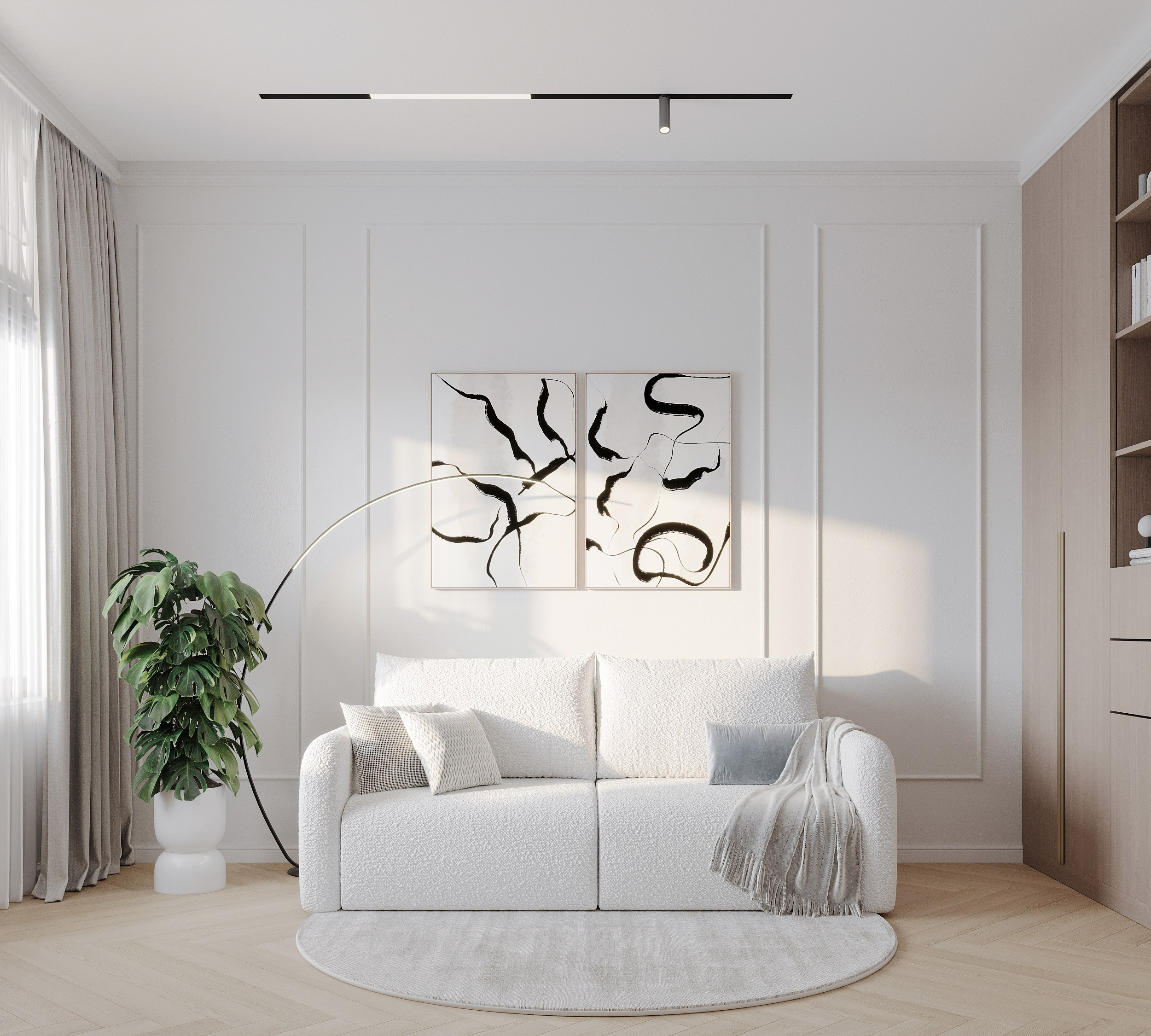 ЖК Остров дизайн проект. Мария Воропаева | Дизайн интерьера под ключ Москва и МО