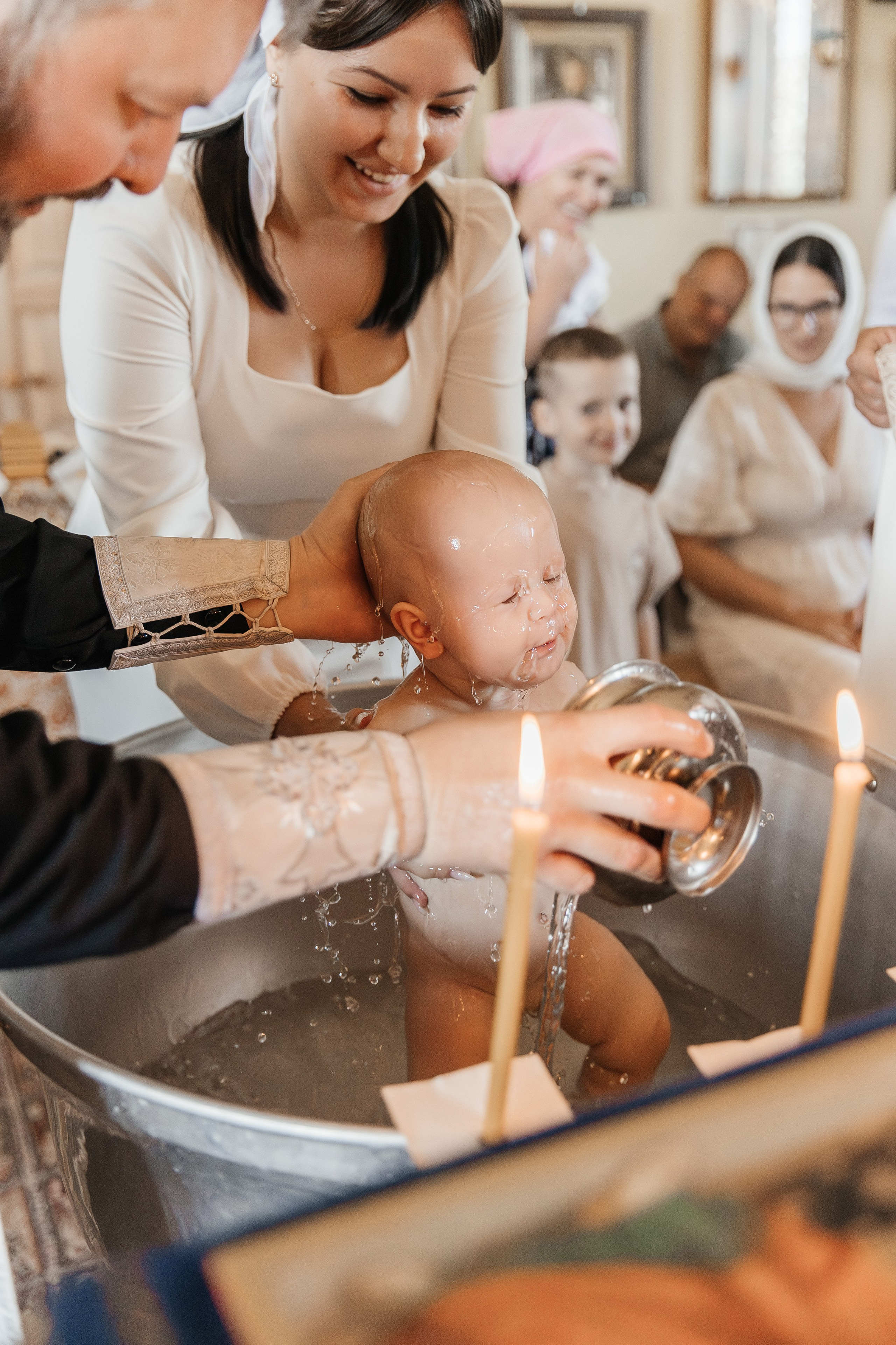 Крещение Алисы. Свадебный и семейный фотограф в Волгограде Анастасия Кошенскова