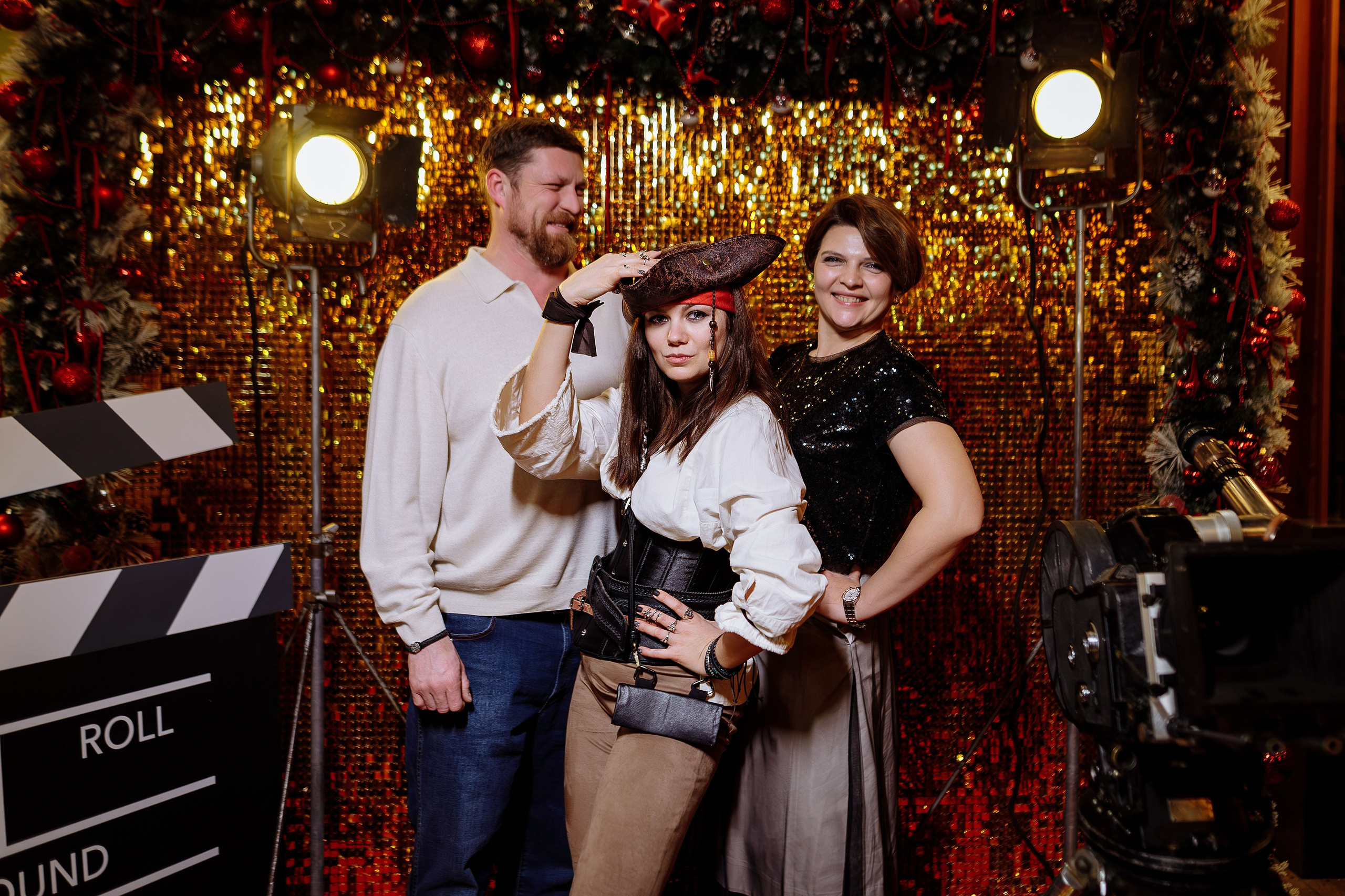 Организация новогоднего в стиле Кино. ToDay-организация частных и деловых мероприятий под ключ