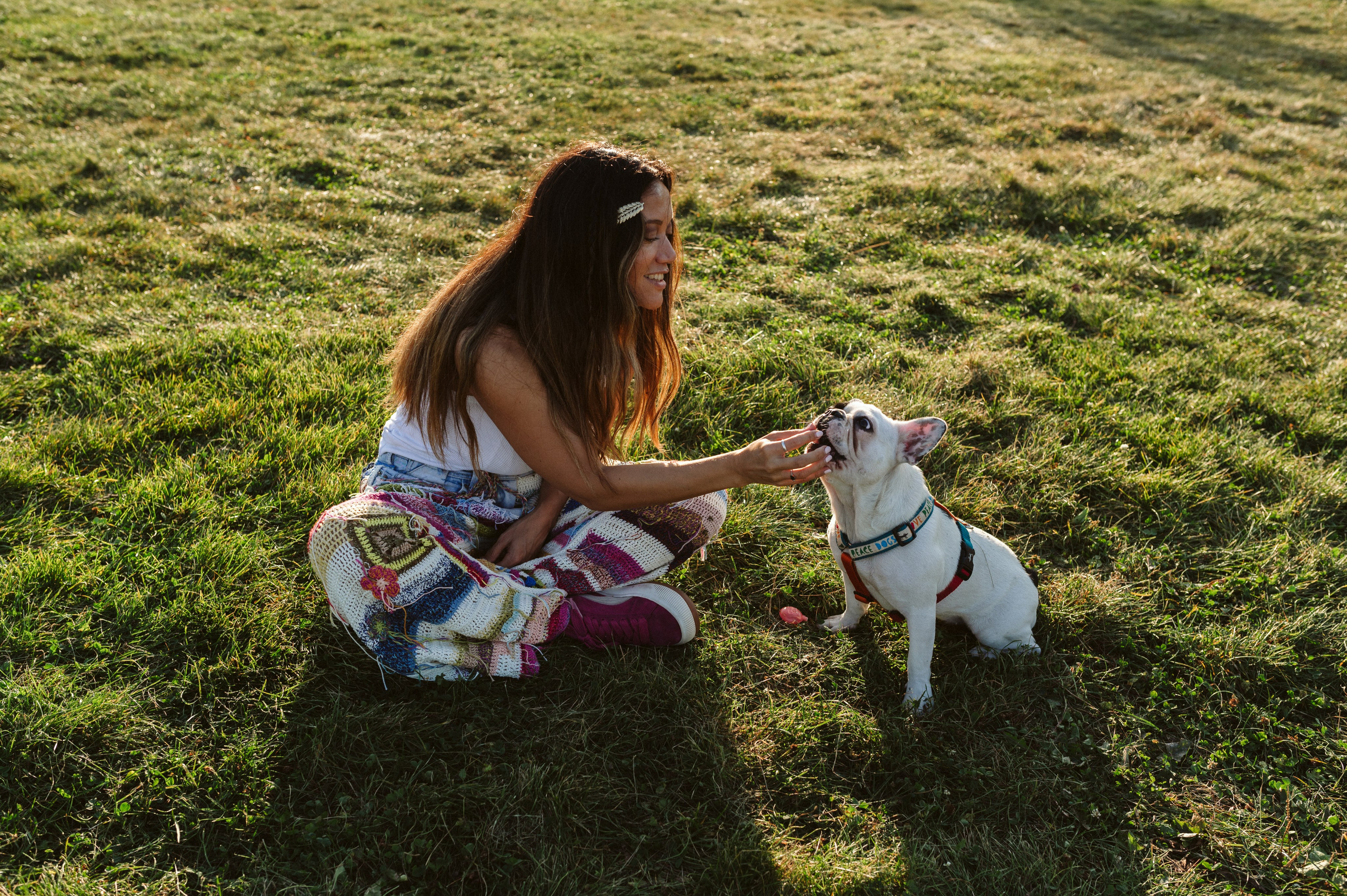 Инна и Белль. Фотограф анималист в Москве Ольга Агушева