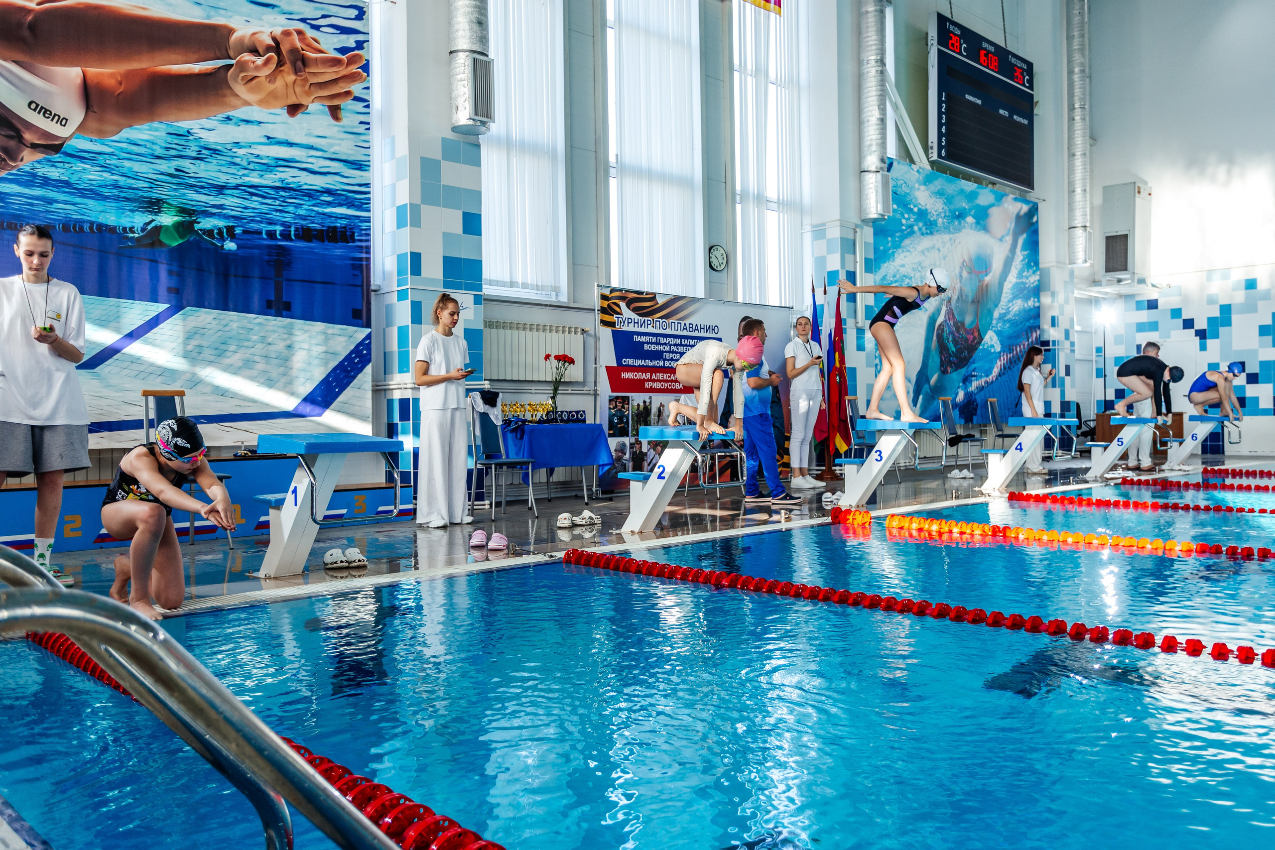 Школа плавания «Виктория». Свадебный фотограф в Краснодаре Николай Крауз