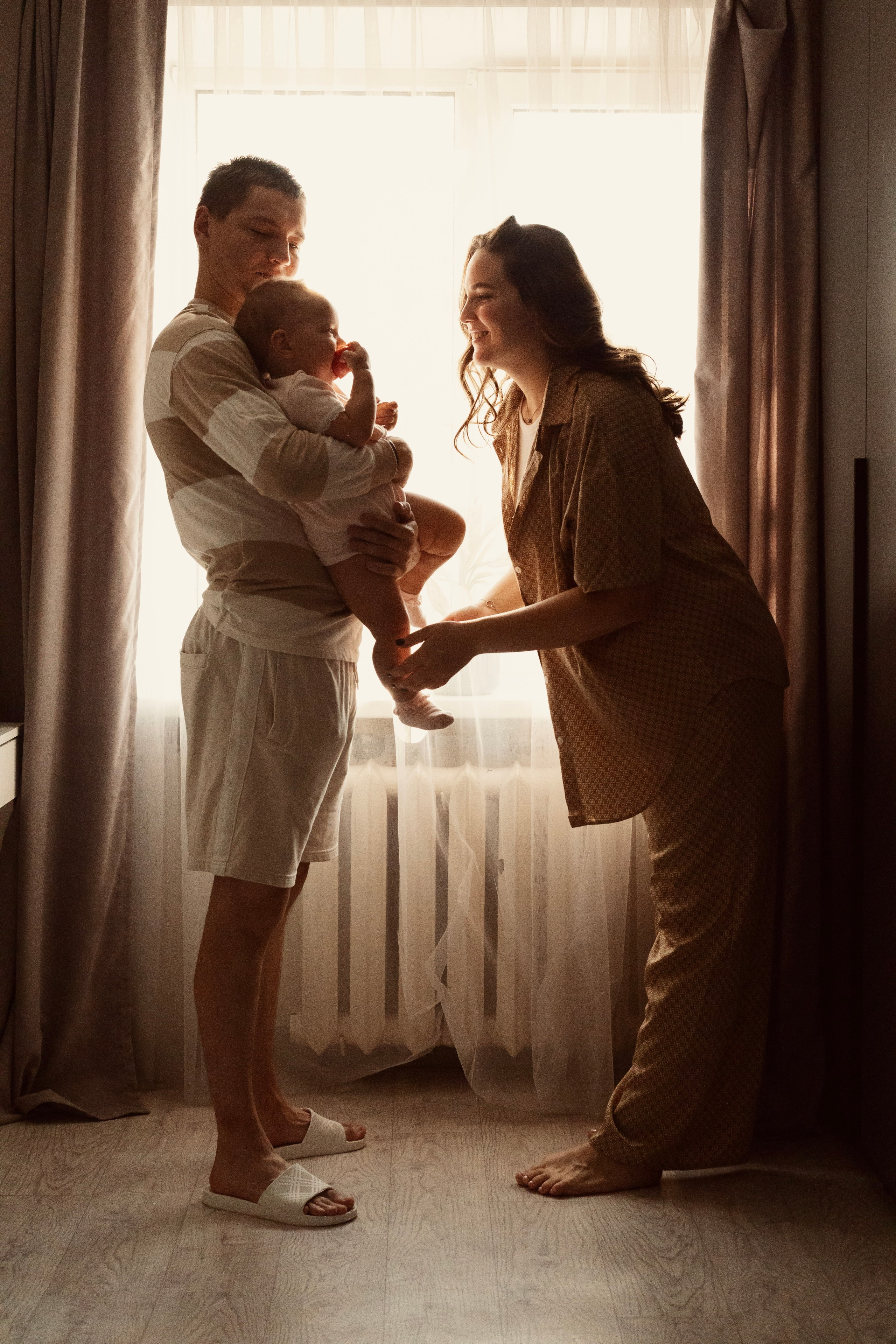 Семейная домашняя фотосессия в Ангарске. Фотограф Ангарск Александра Зарубина