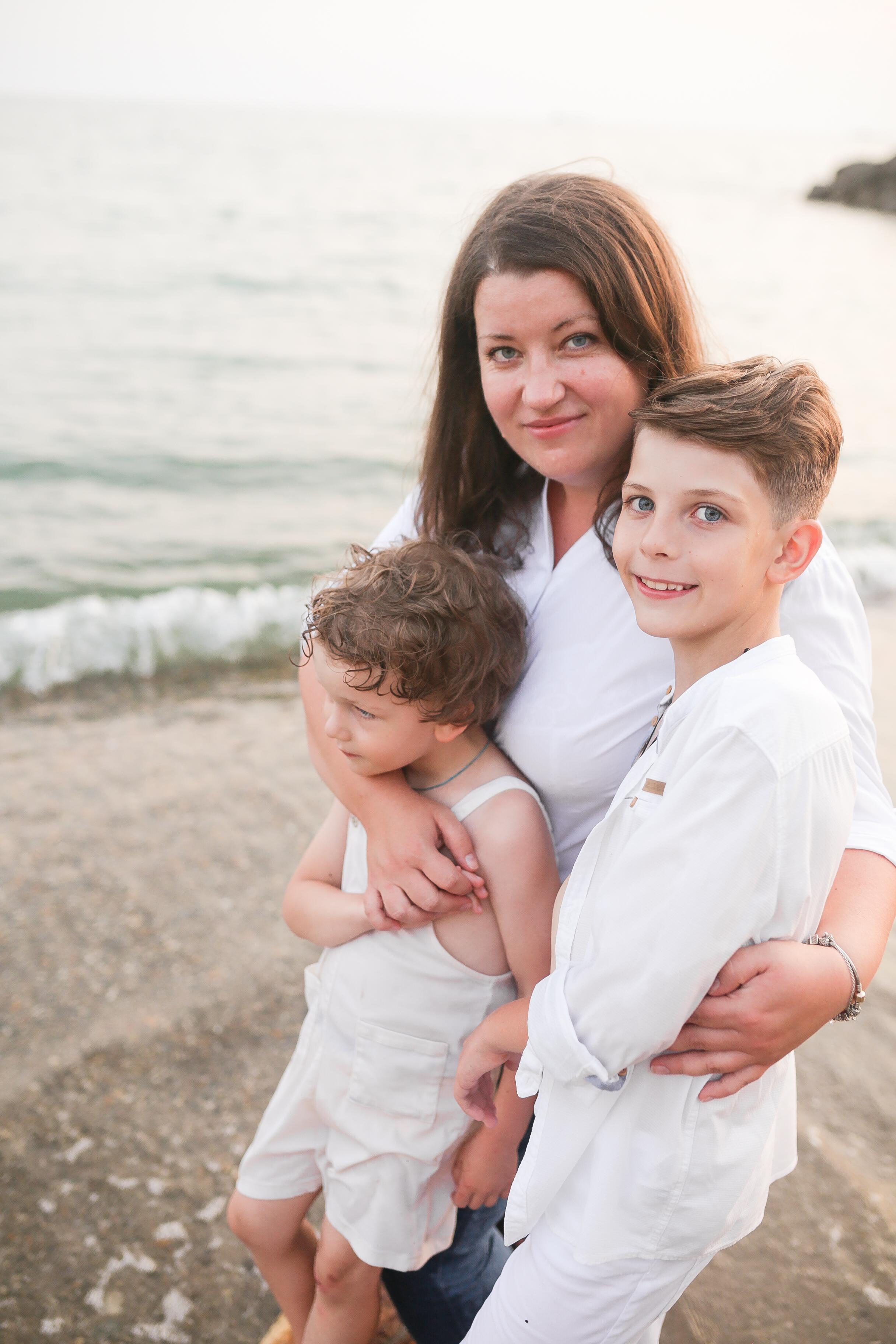 Прогулка у моря. Фотограф новорожденных и семей Туапсе Краснодарский край Анна Альтман