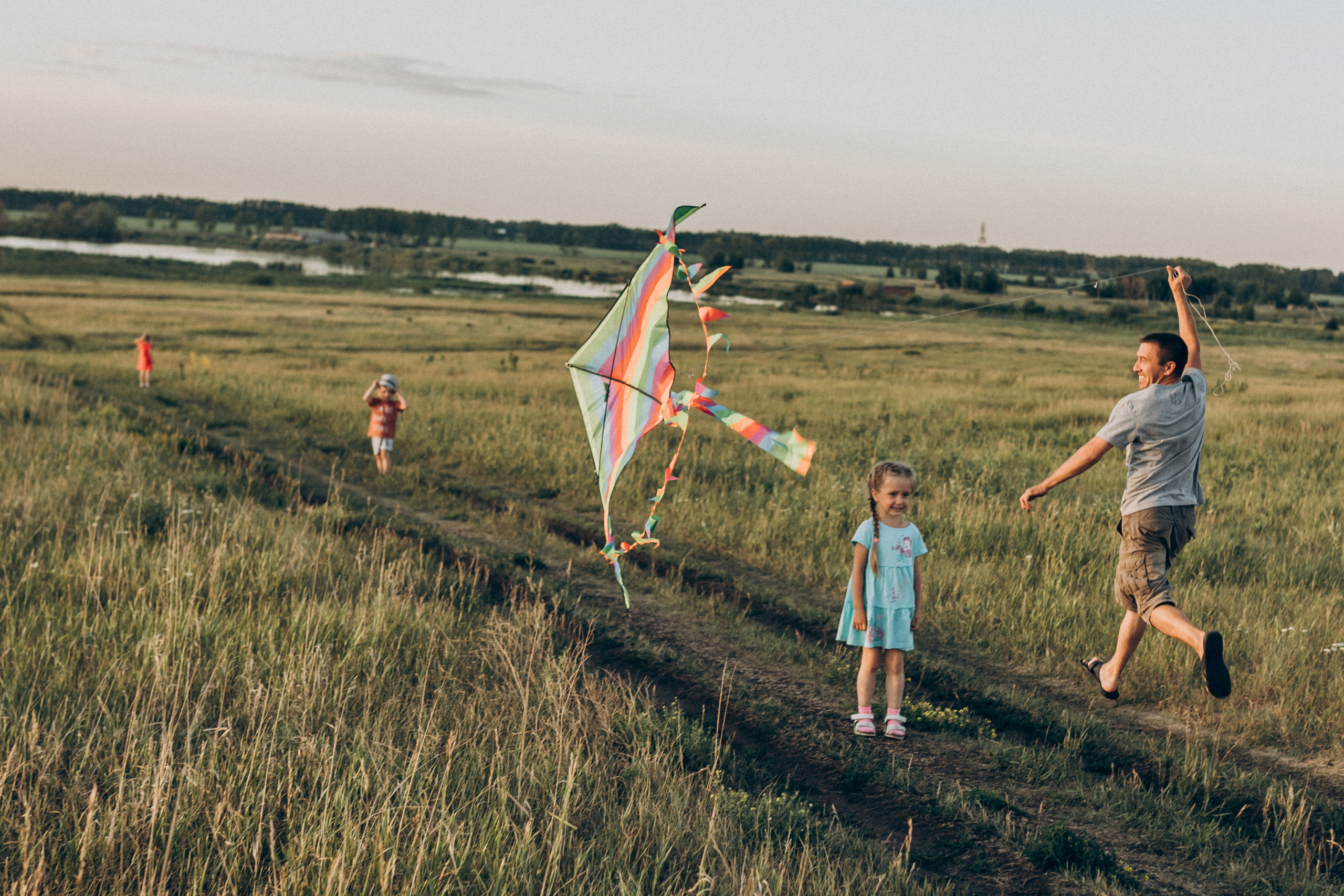 Иван, Вера, Вика, Саша и Миша. Семейный фотограф lifestyle в Новосибирске Елена Шпилевая