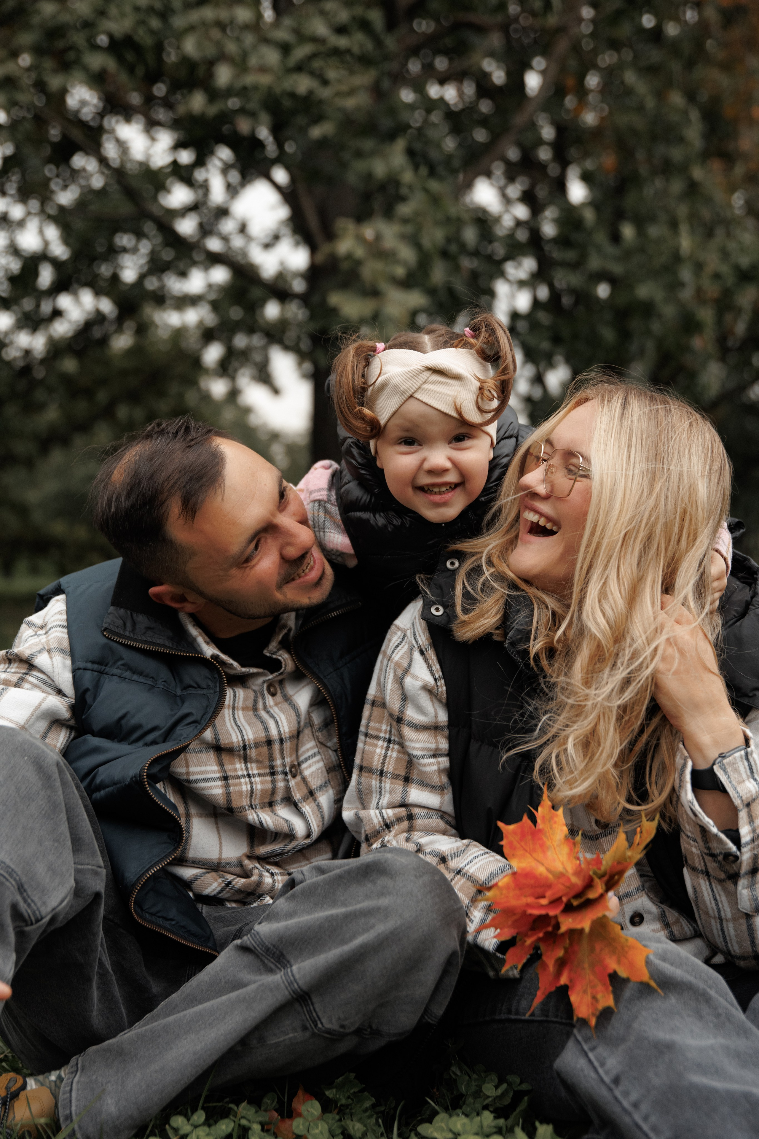 Настя, Денис и Маша