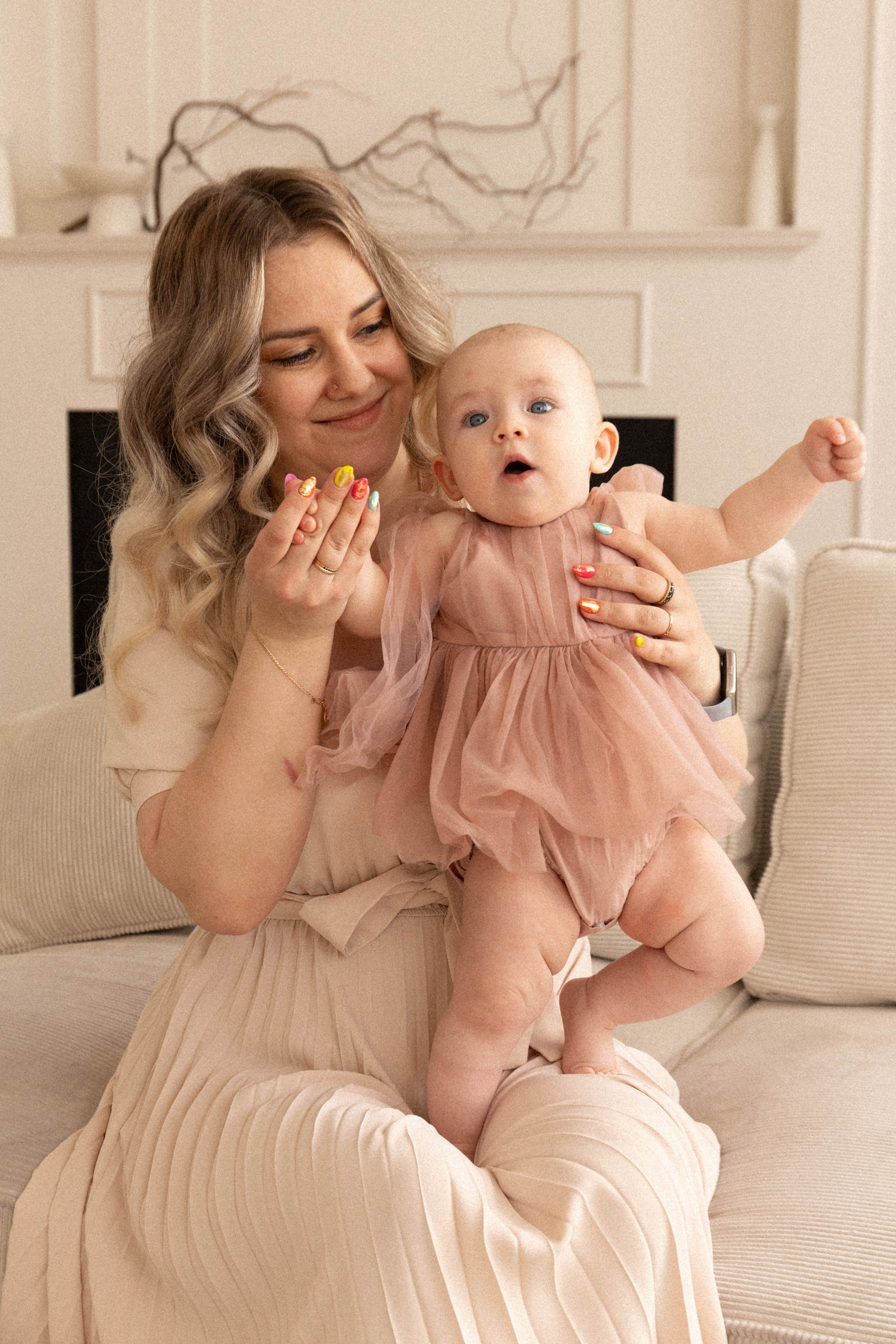 Даша и Артур с детками