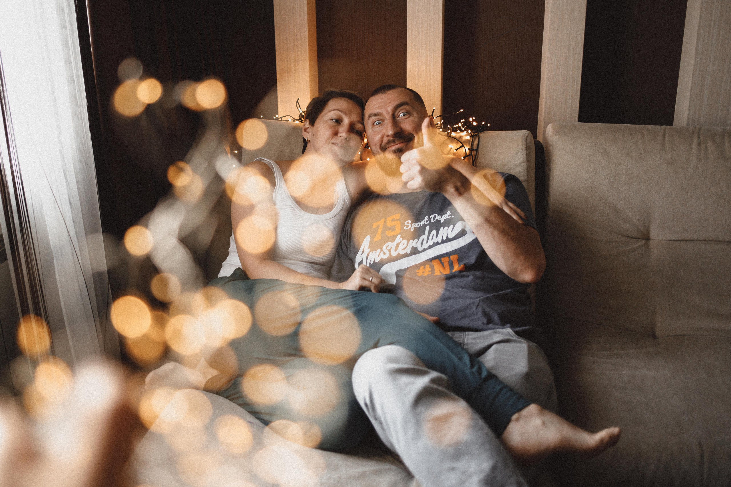 Семейная съемка дома