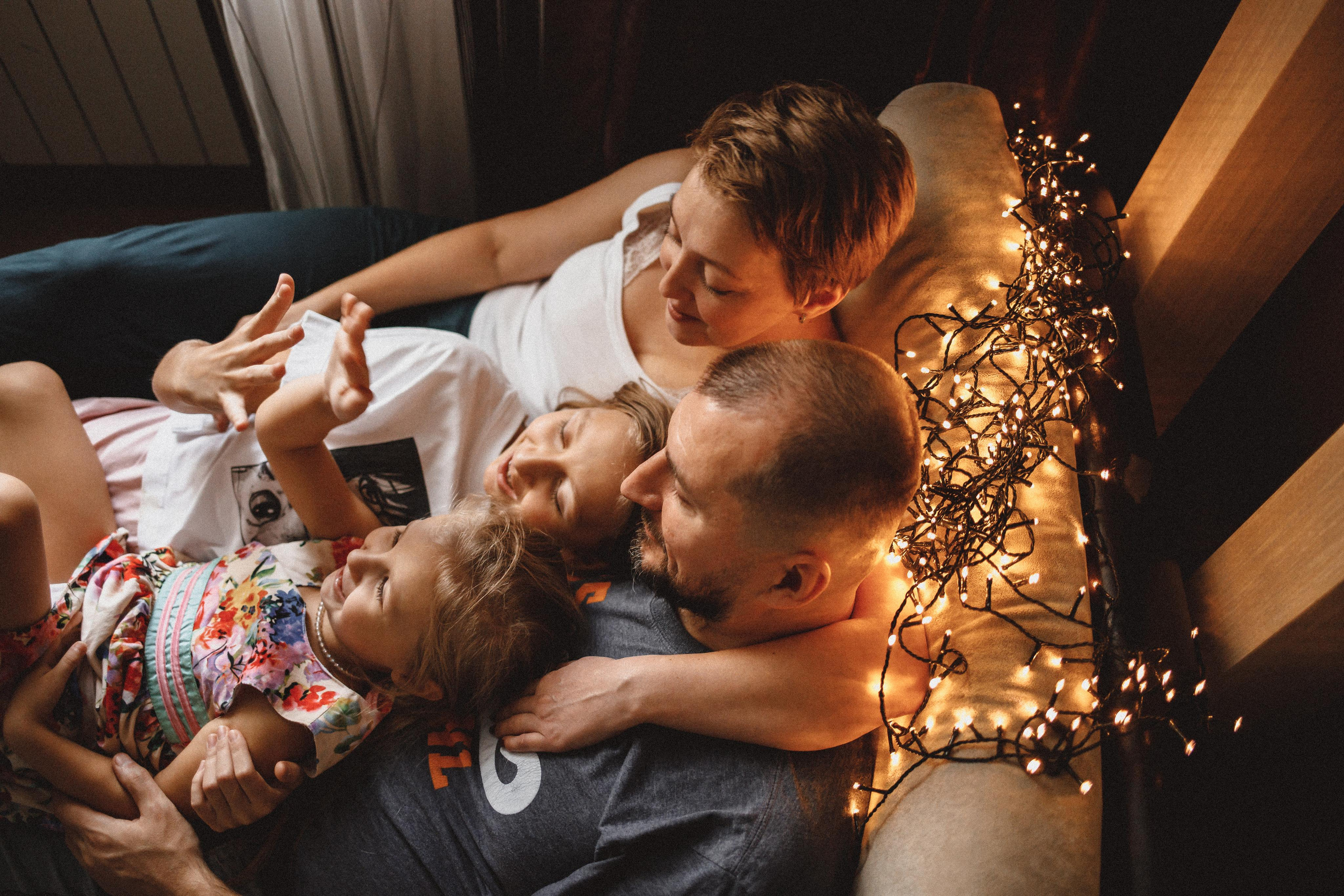 Семейная съемка дома