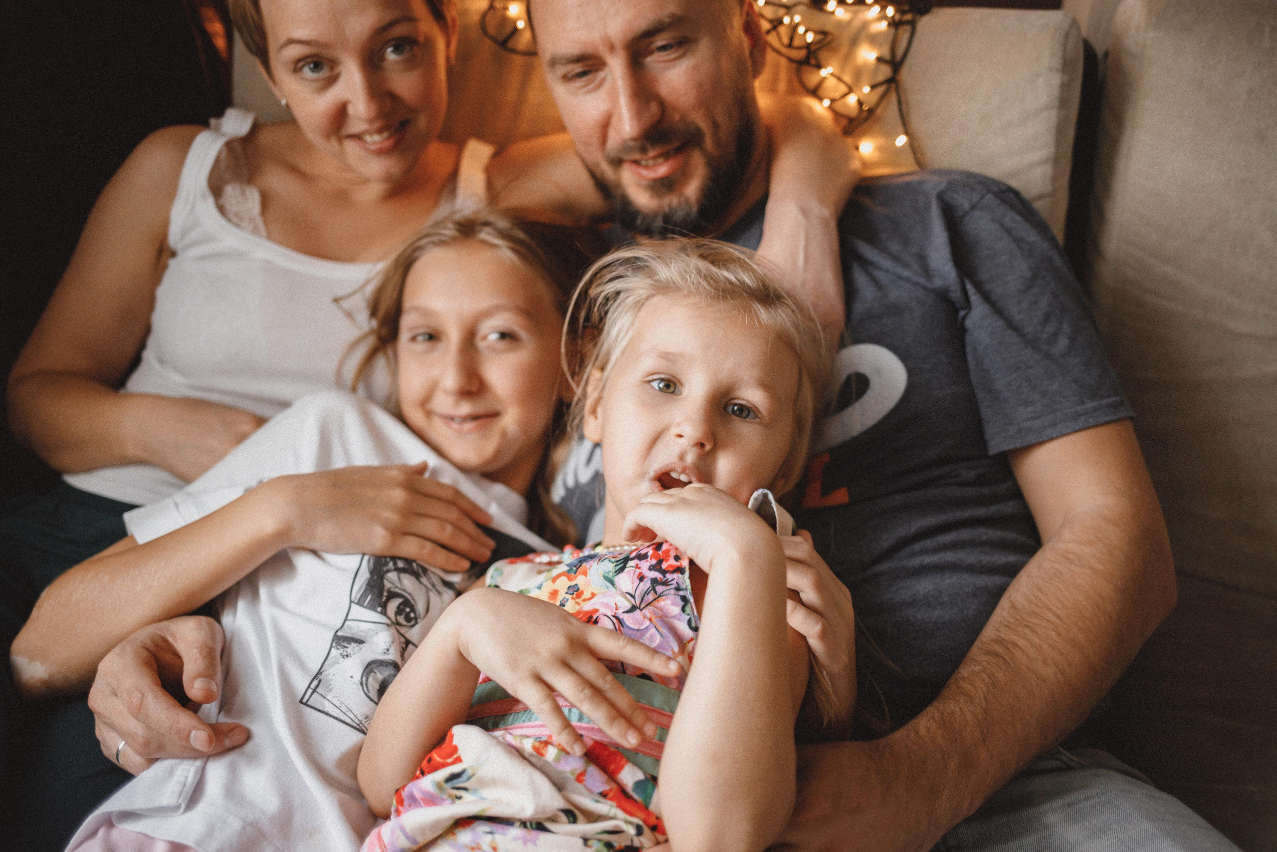 Семейная съемка дома