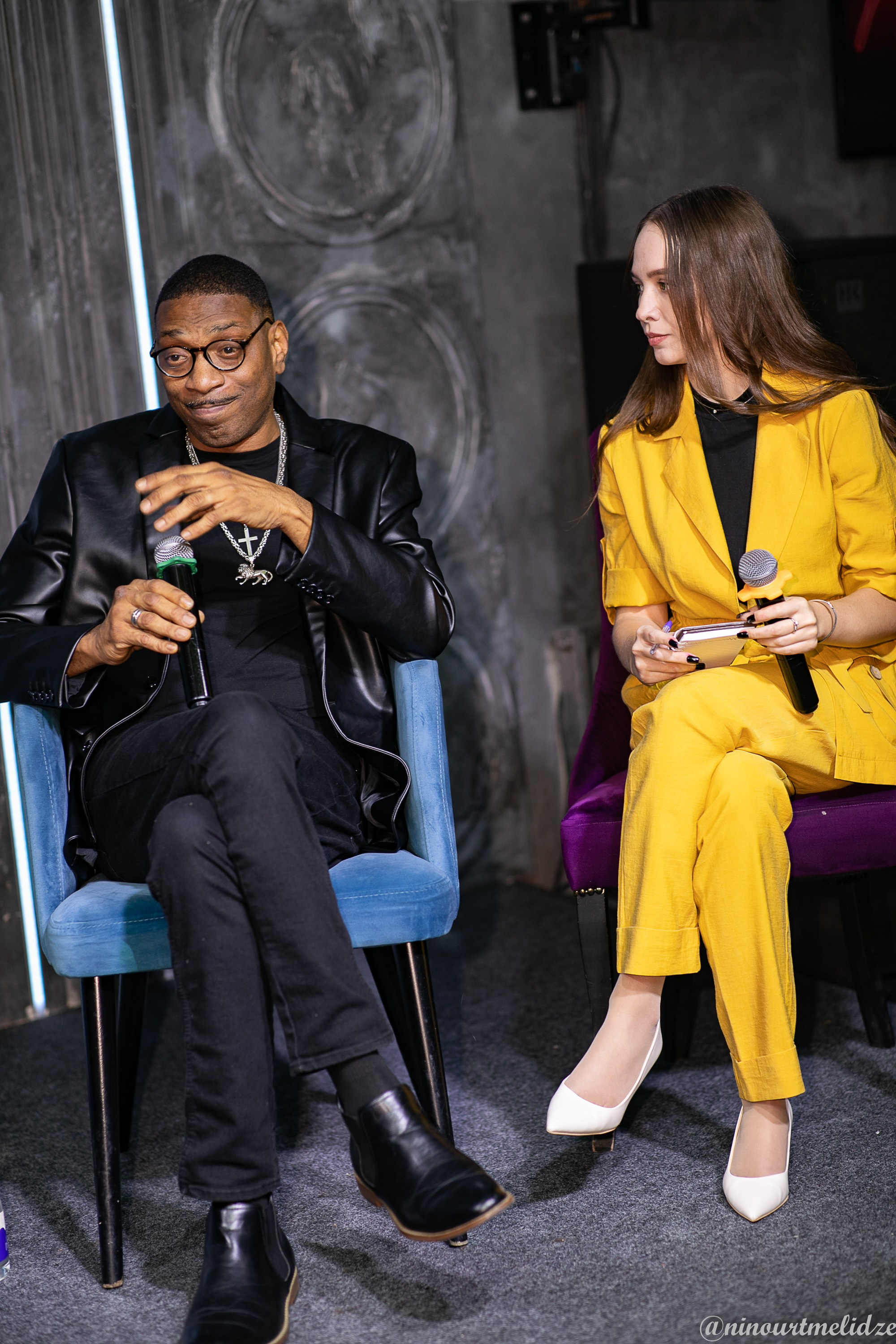 Пресс конференция Kevin Maccoy. Art photographer Nino