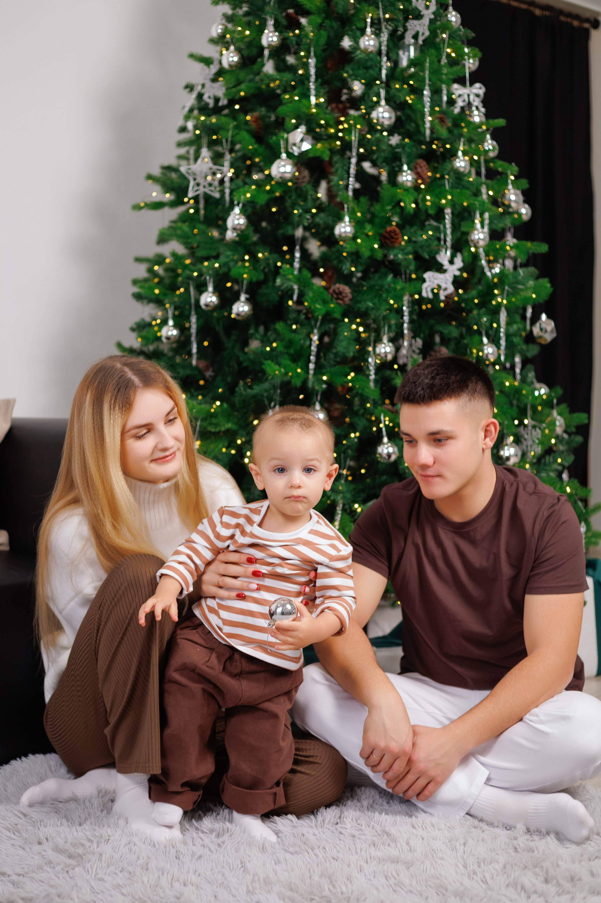 Новогодняя семейная. Семейный и творческий фотограф ст. Каневская| г. Краснодар | Мария Шарафан