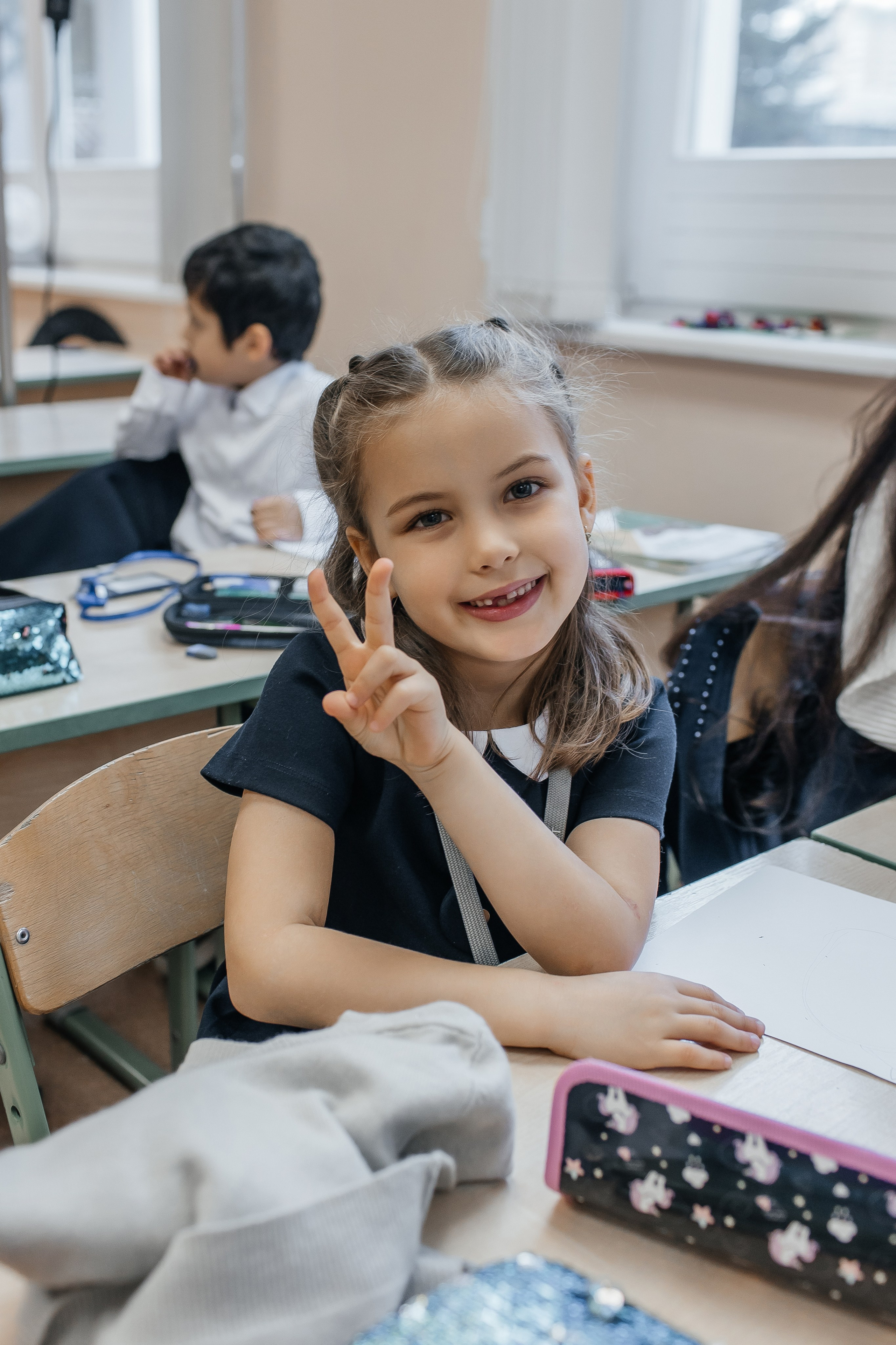 Первоклашки ГБОУ ЦОиС «Москва-98». Семейный фотограф в Москве Наталья Чуб, заказать Фотокнигу