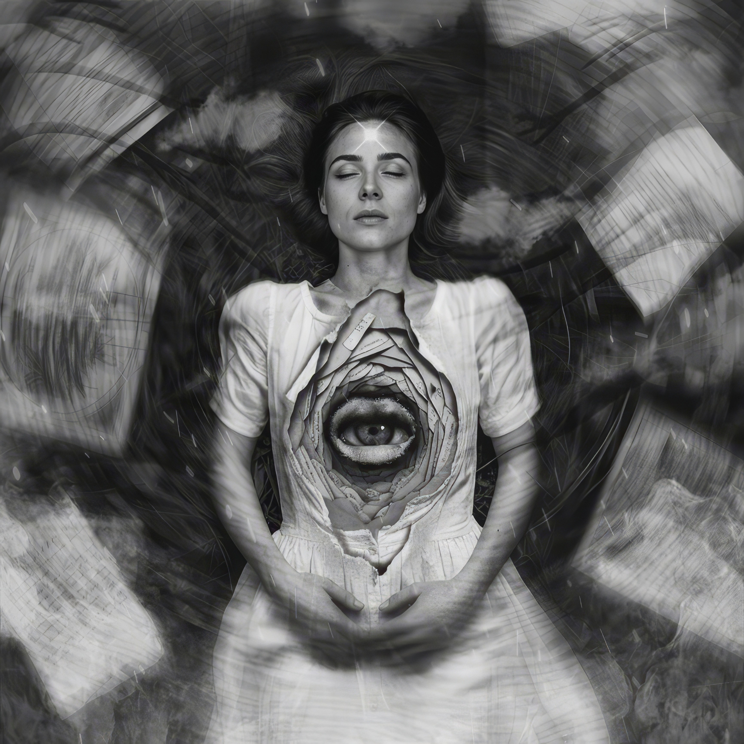 Мрак, коллажи, сюрреализм. Репортажный фотограф Анастасия Рубцова