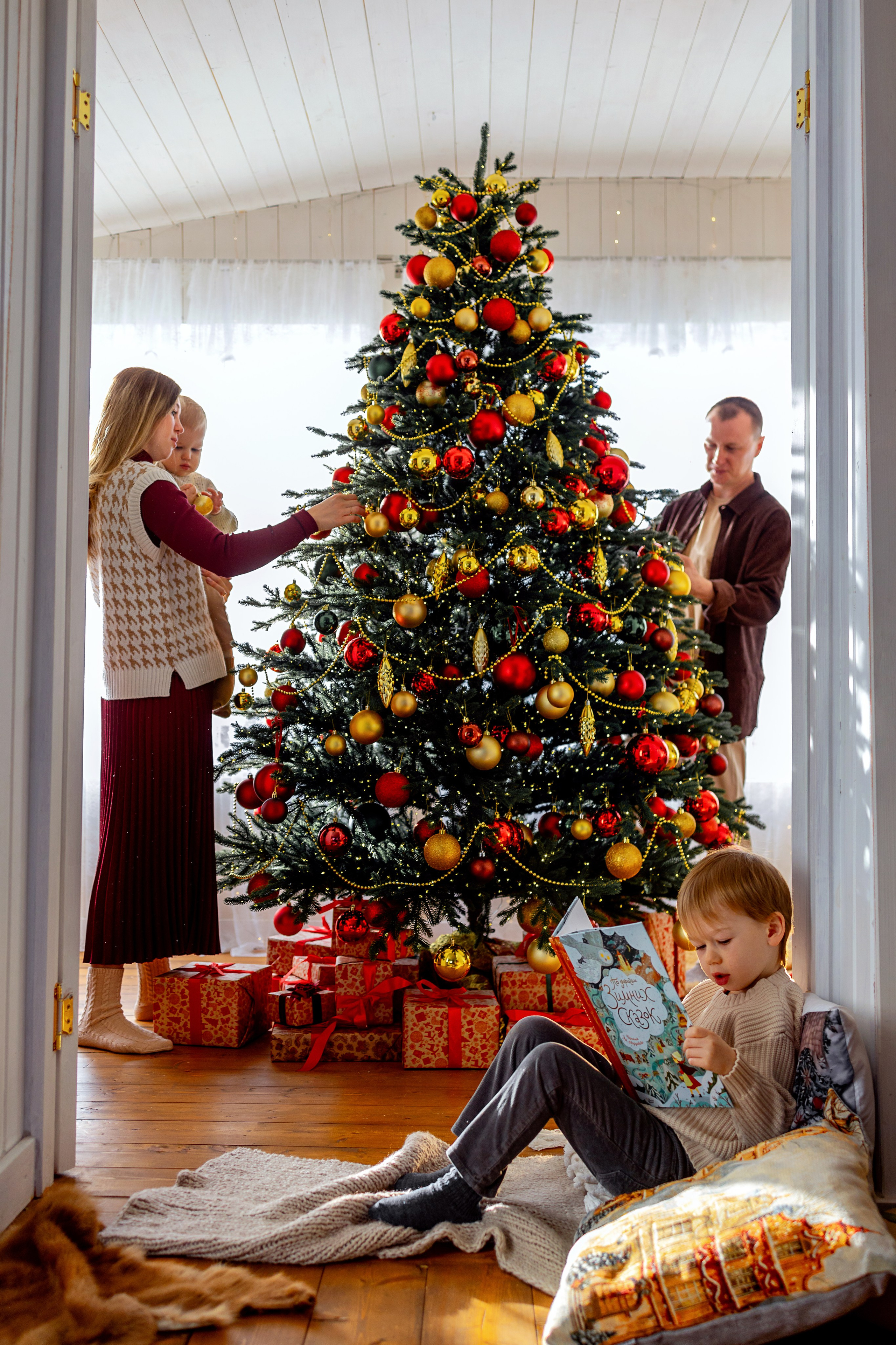 Семейная съемка на фотодаче Янтарь. Фотограф Ульянкина Мария