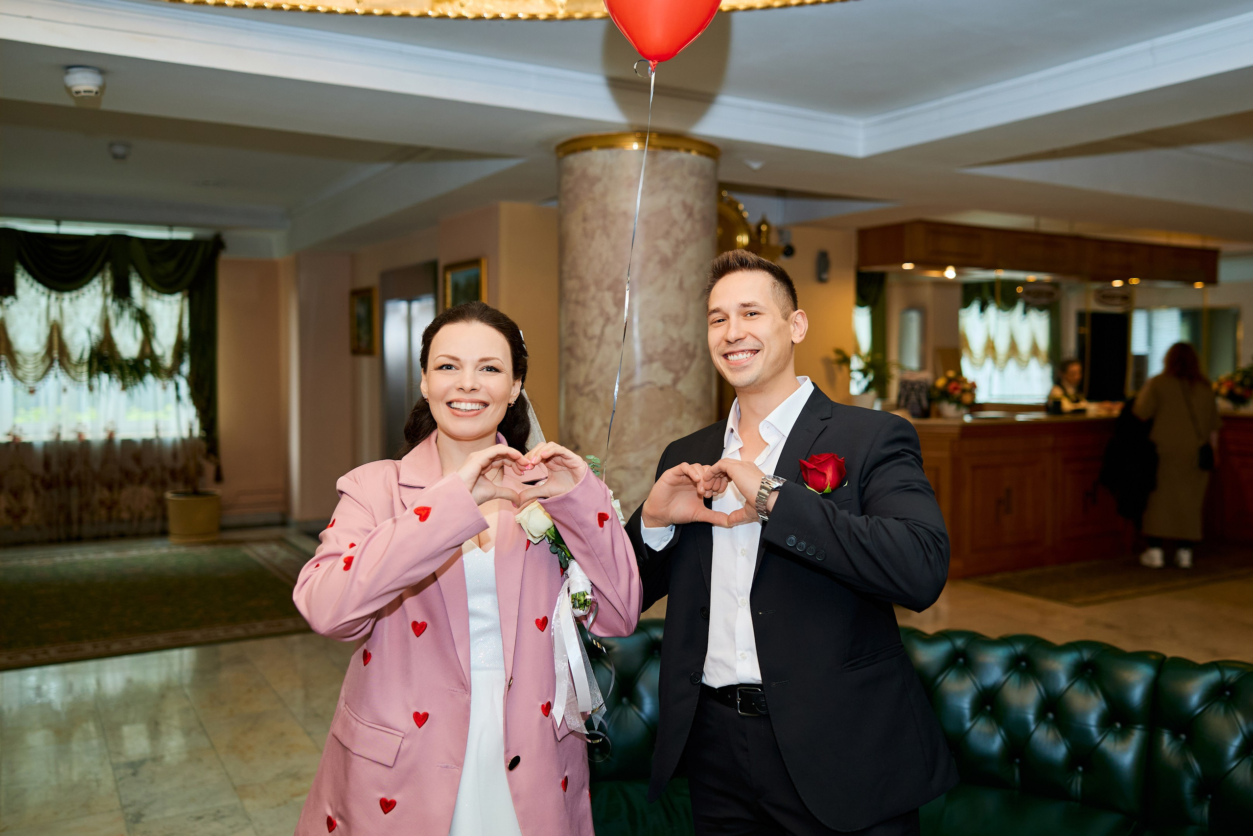 Свадебная фотосъёмка в гостинице Даниловская. Свадебный фотограф Сергей Колбинский