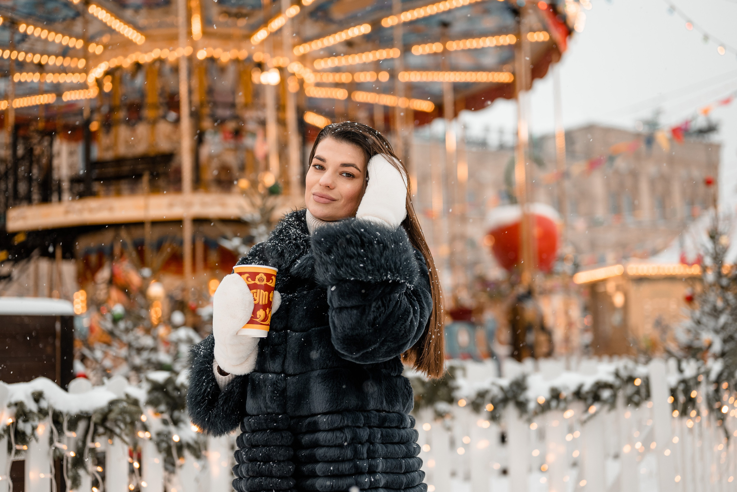 Фотосессия карусель