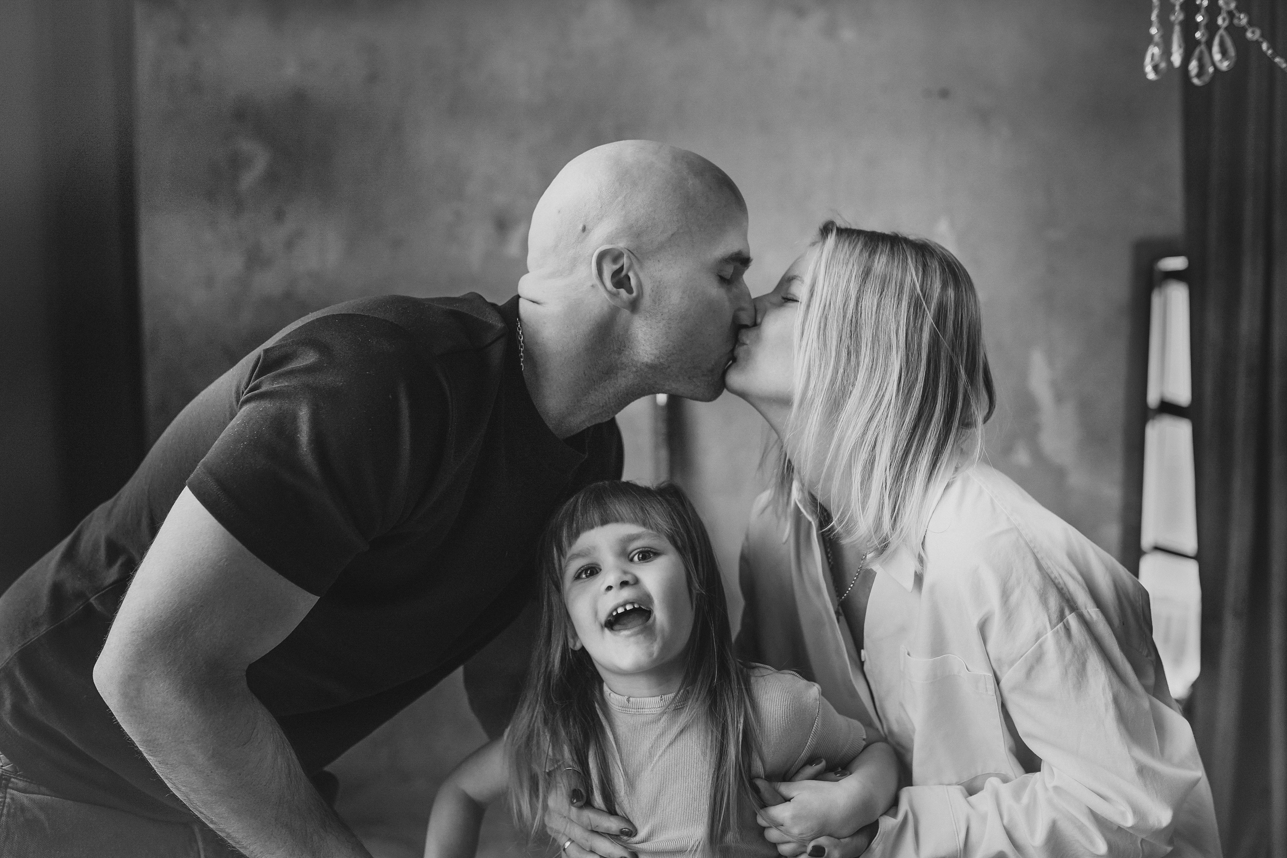 Андрей, Катя, Кира. Семейный lifestyle фотограф Наталья Разгуляева в Москве