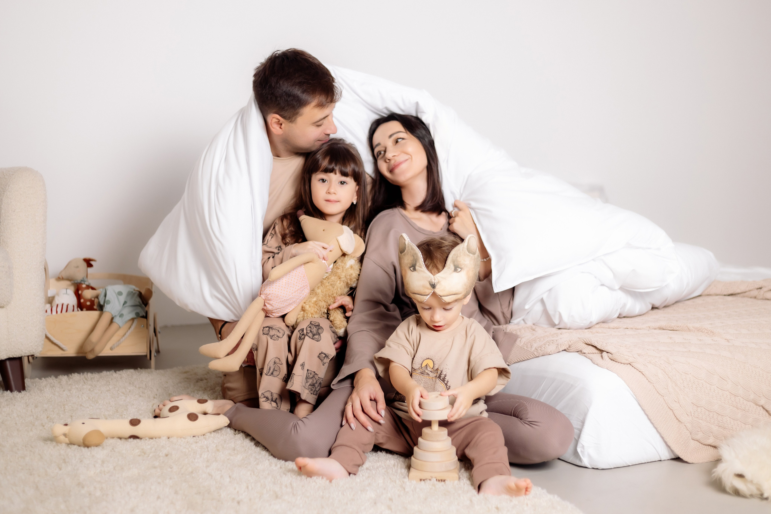 Пижамная фотосессия. Зотова Алена — семейный и женский фотограф в Зеленограде