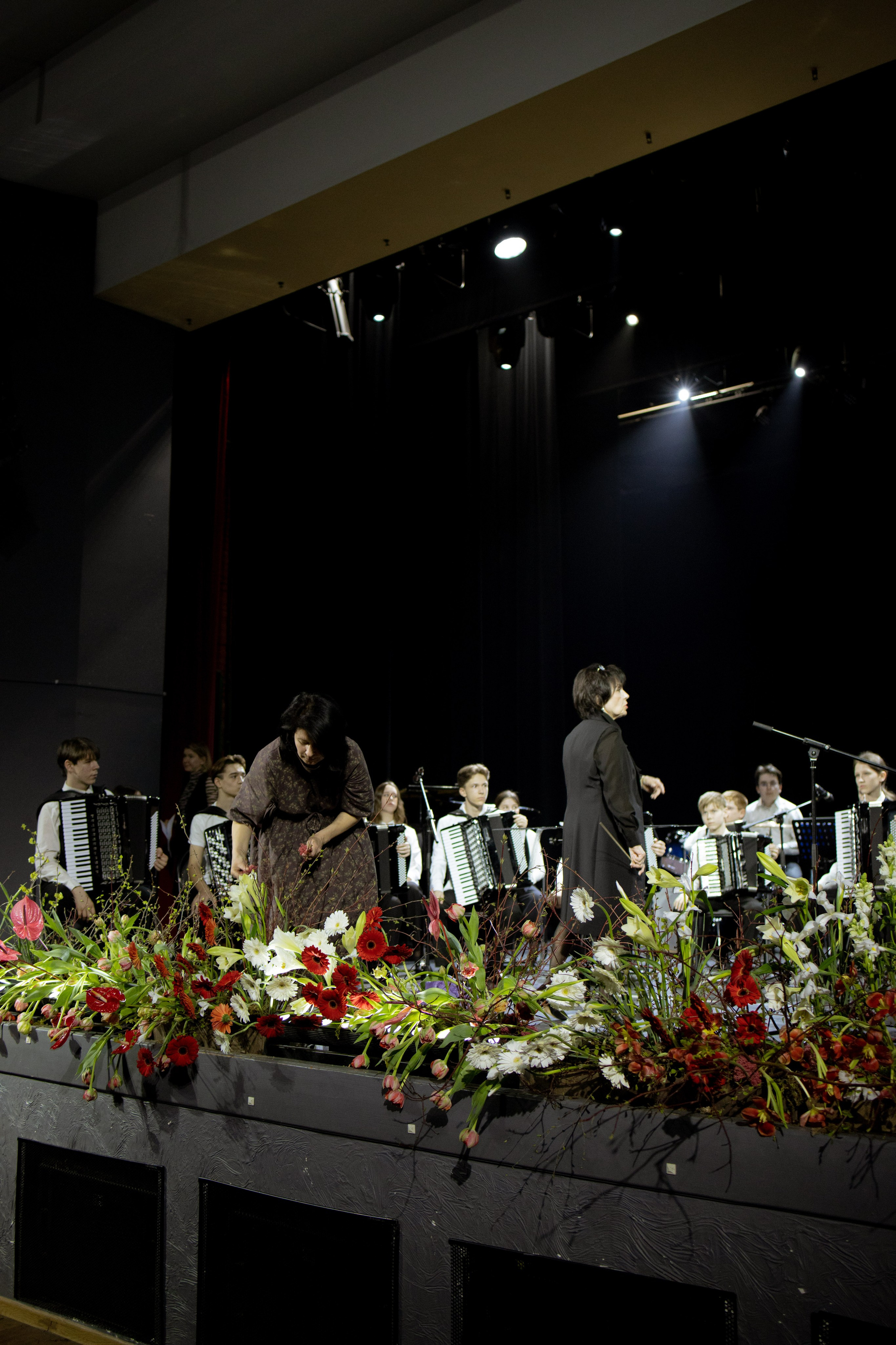 Оформление Отчетного концерта Музыкальной школы Глазунова. Оформление свадеб, декор свадеб Вера Маркова, Москва