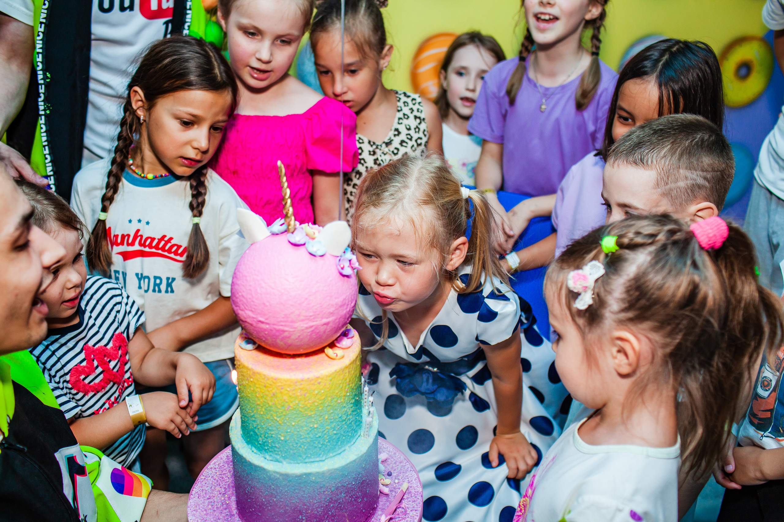 День рождения Даши Ленточная дискотека. Детский и семейный фотограф в Санкт-Петербурге Елизавета Сорокина